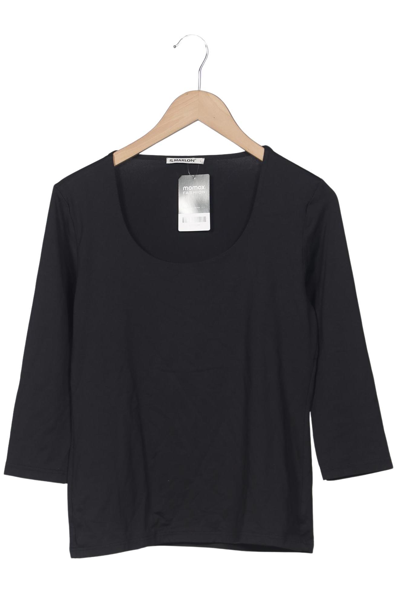 

S.marlon Damen Langarmshirt, schwarz, Gr. 42