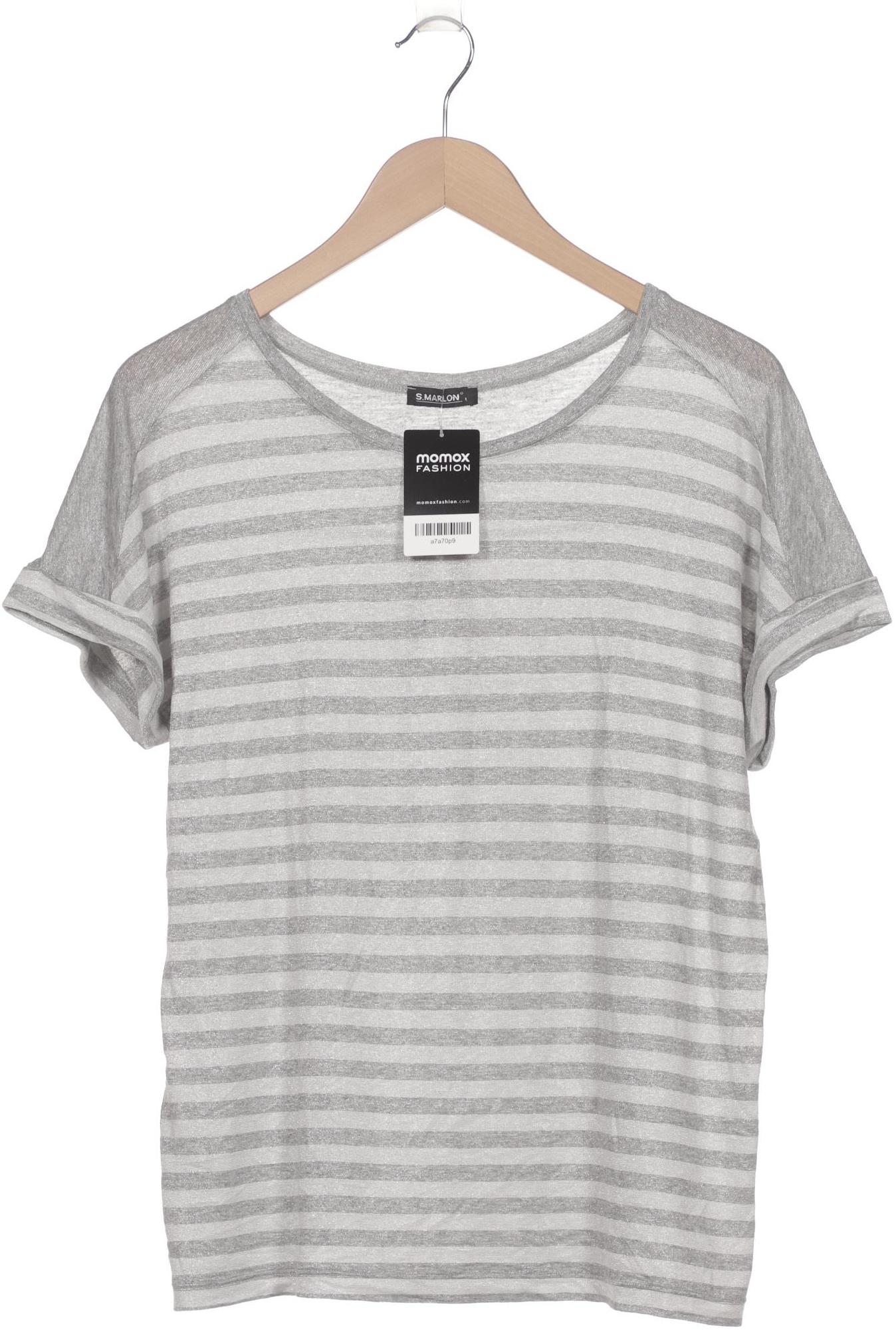 

S.marlon Damen T-Shirt, grau, Gr. 42