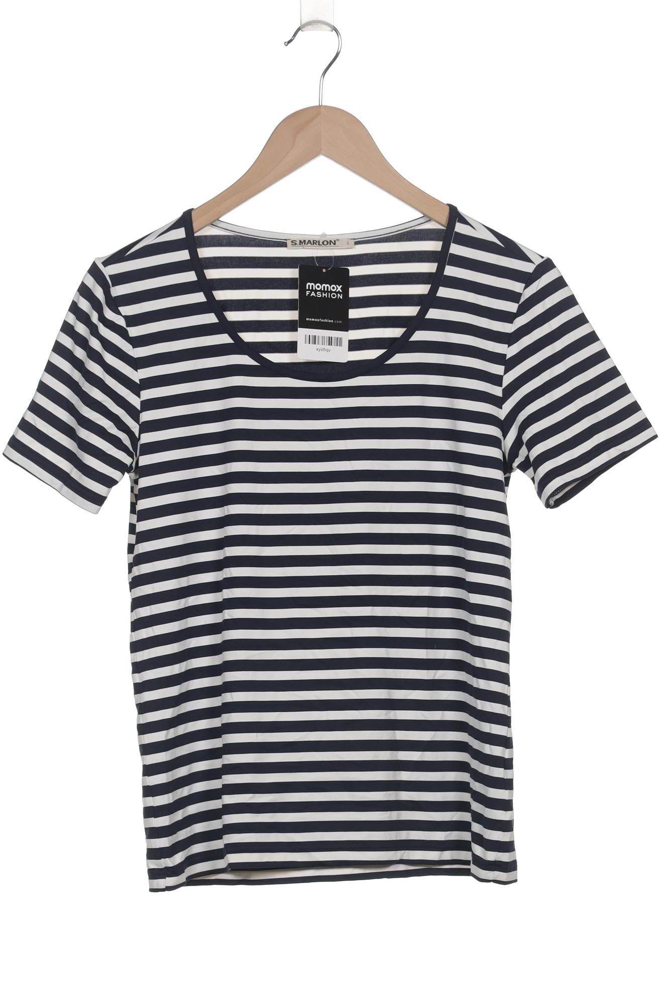 

S.marlon Damen T-Shirt, marineblau, Gr. 42