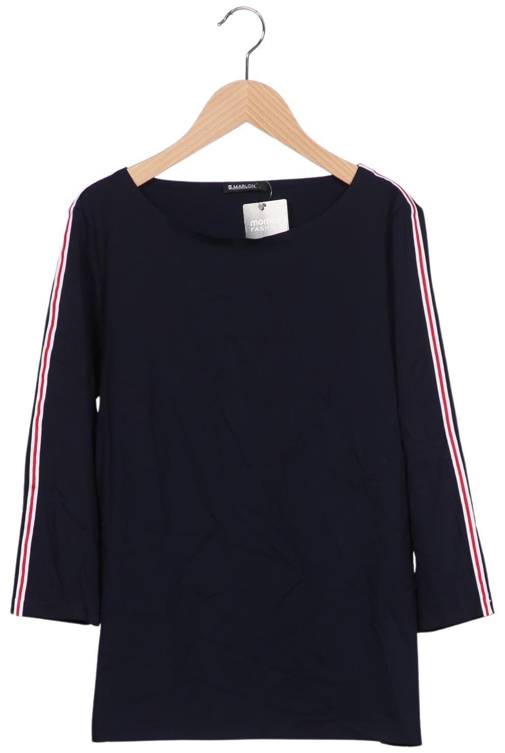 

S.marlon Damen Langarmshirt, marineblau, Gr. 42