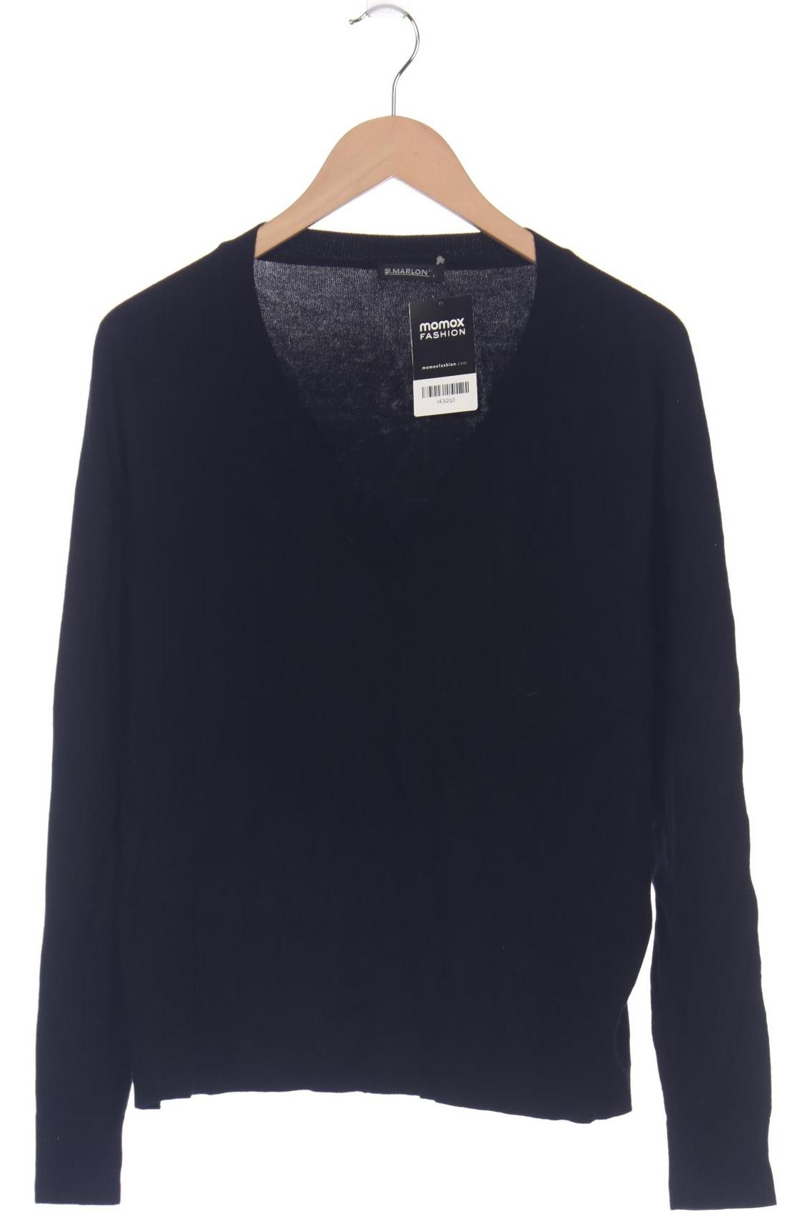 

S.marlon Damen Pullover, schwarz, Gr. 42