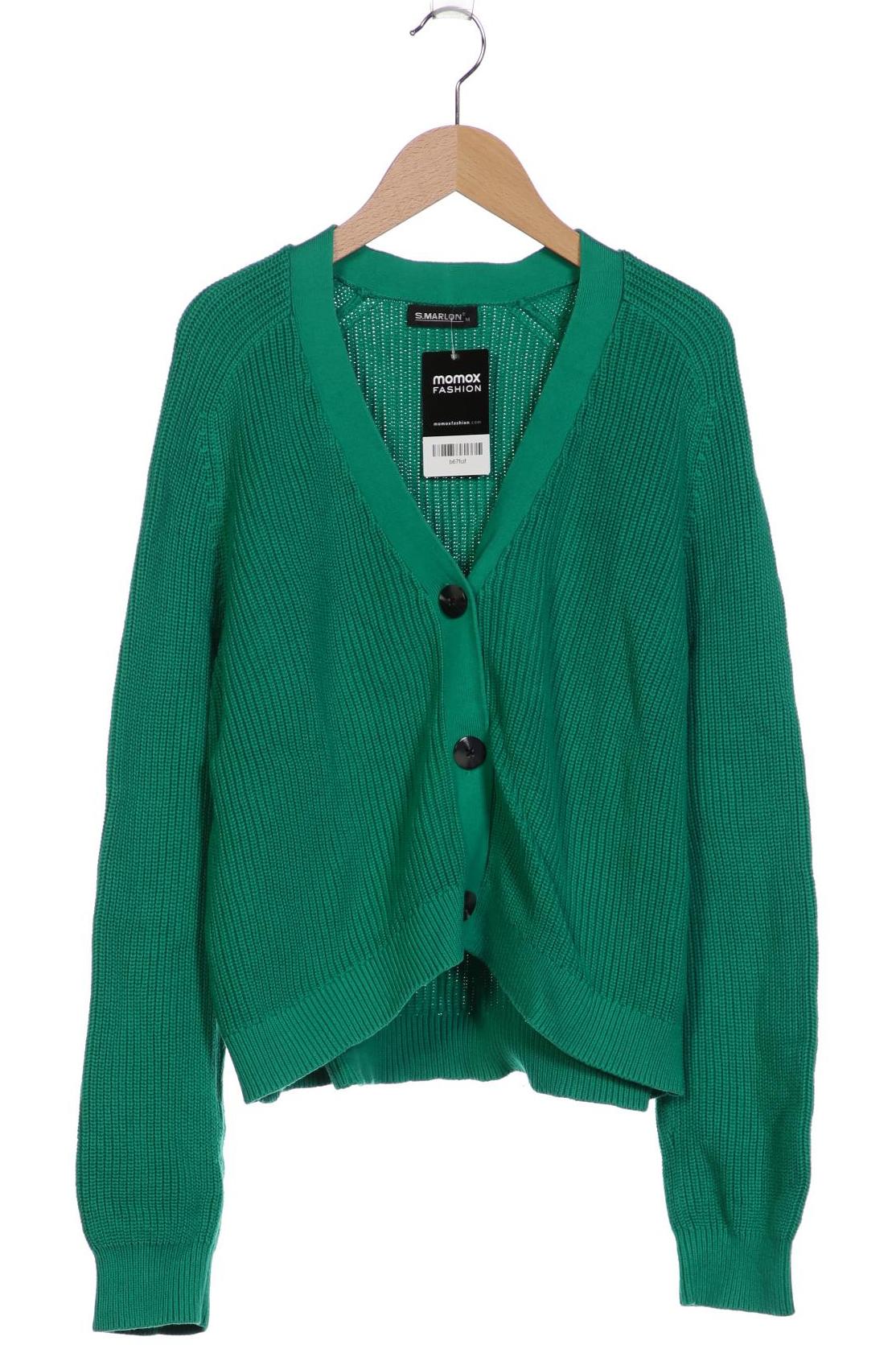 

S.marlon Damen Strickjacke, grün, Gr. 38
