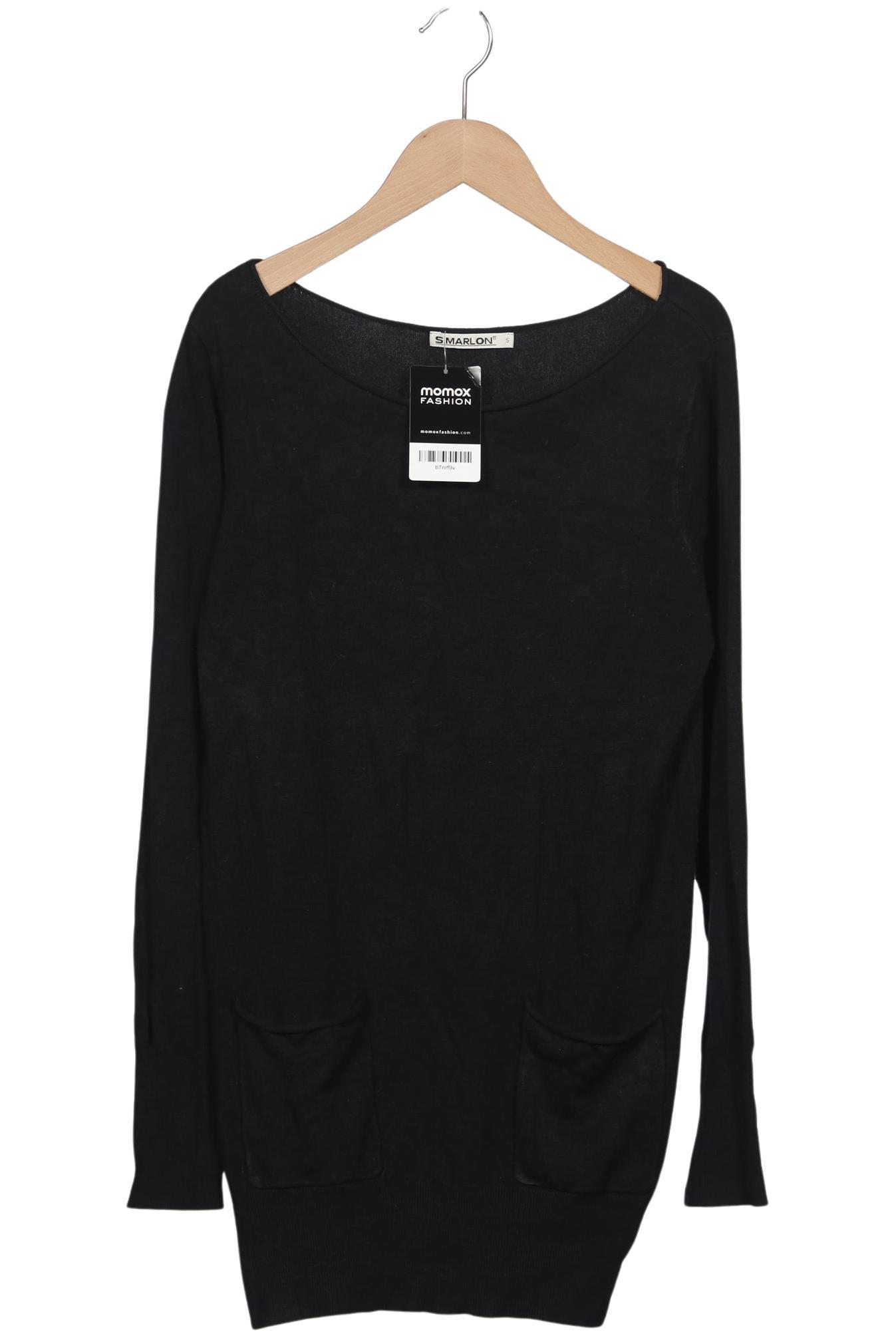 

S.marlon Damen Pullover, schwarz, Gr. 36