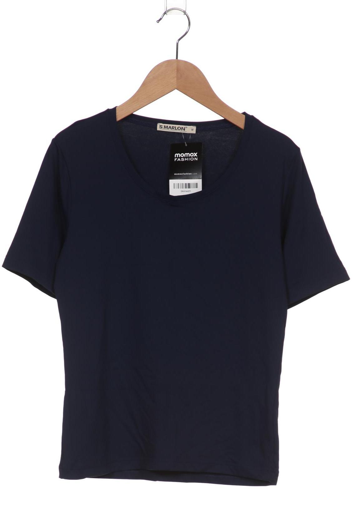 

S.MARLON Damen T-Shirt, marineblau