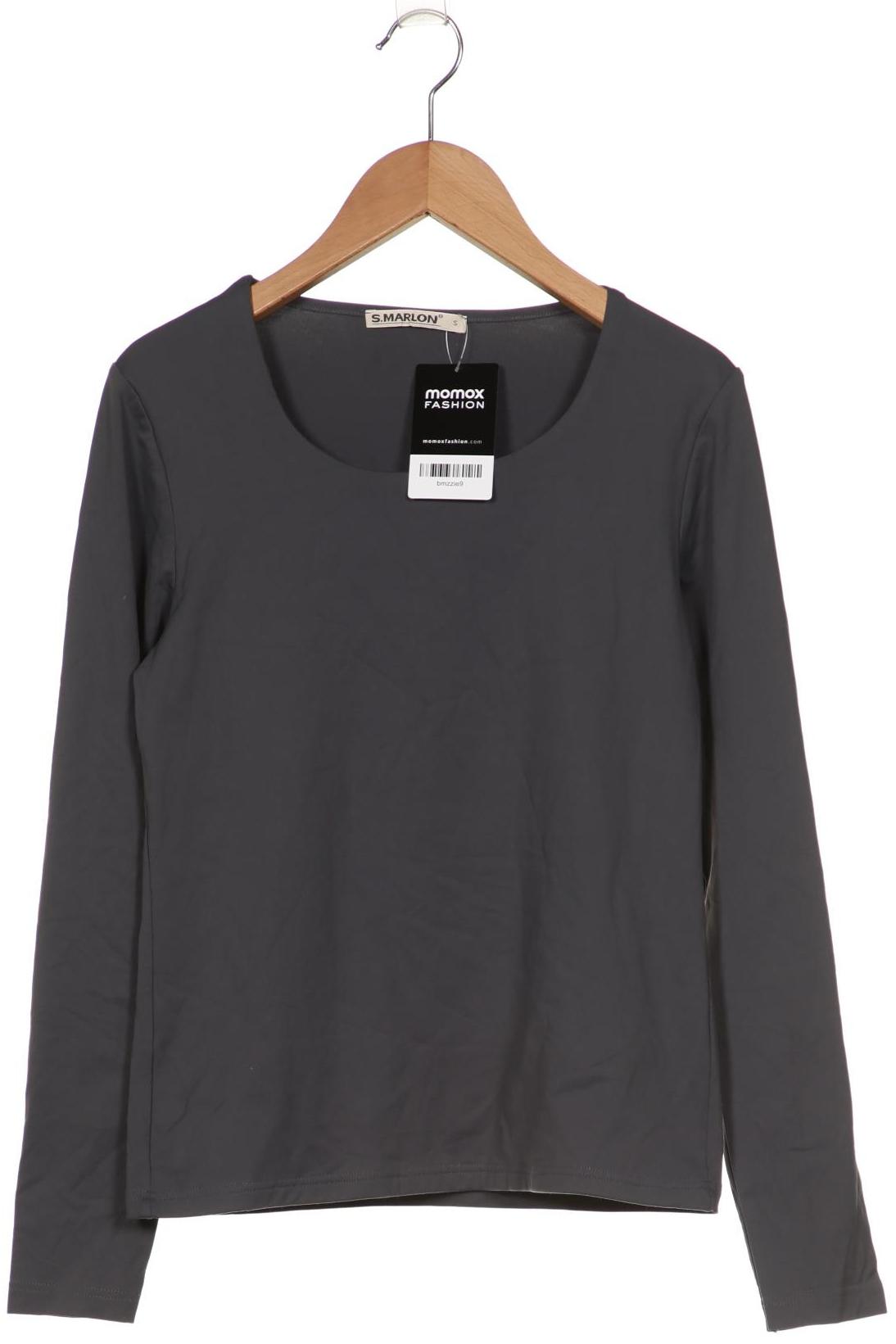 

S.MARLON Damen Langarmshirt, grau