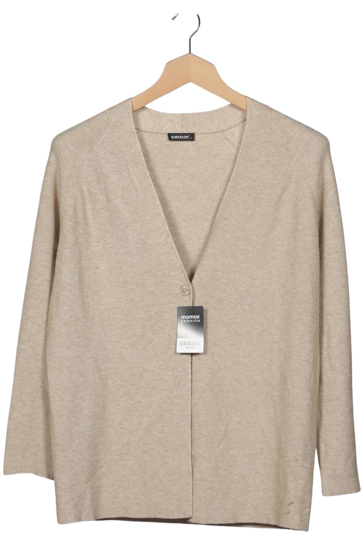 

S.marlon Damen Strickjacke, beige, Gr. 38