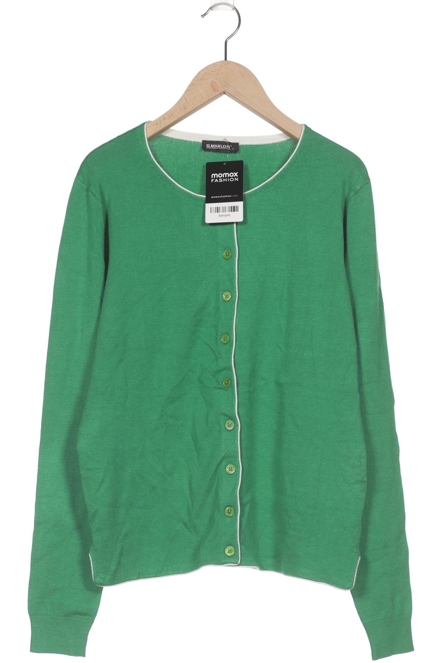 

S.marlon Damen Strickjacke, grün, Gr. 38