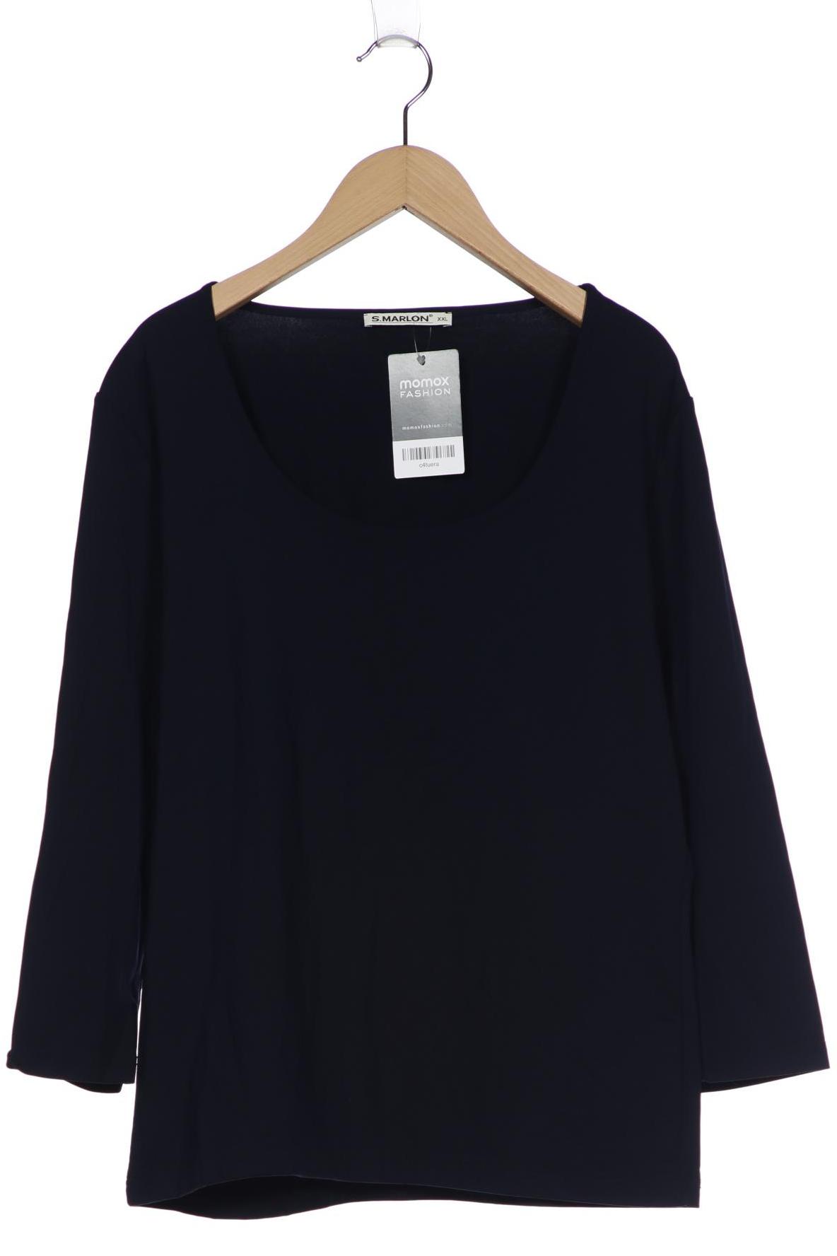 

S.MARLON Damen Langarmshirt, marineblau