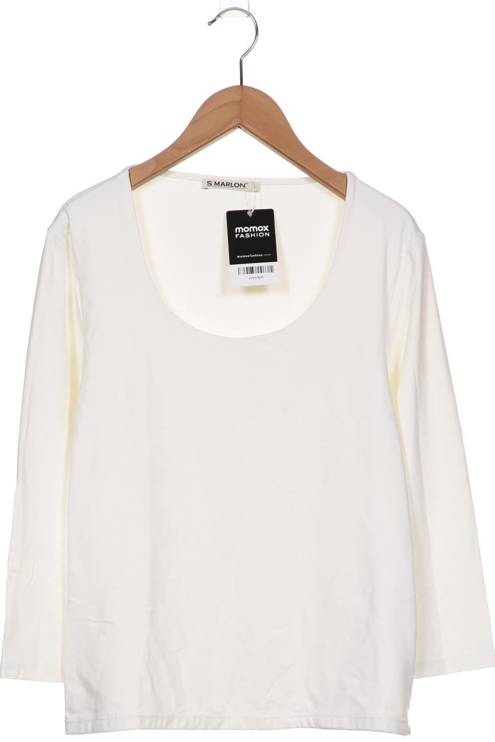 

S.marlon Damen Langarmshirt, weiß, Gr. 42