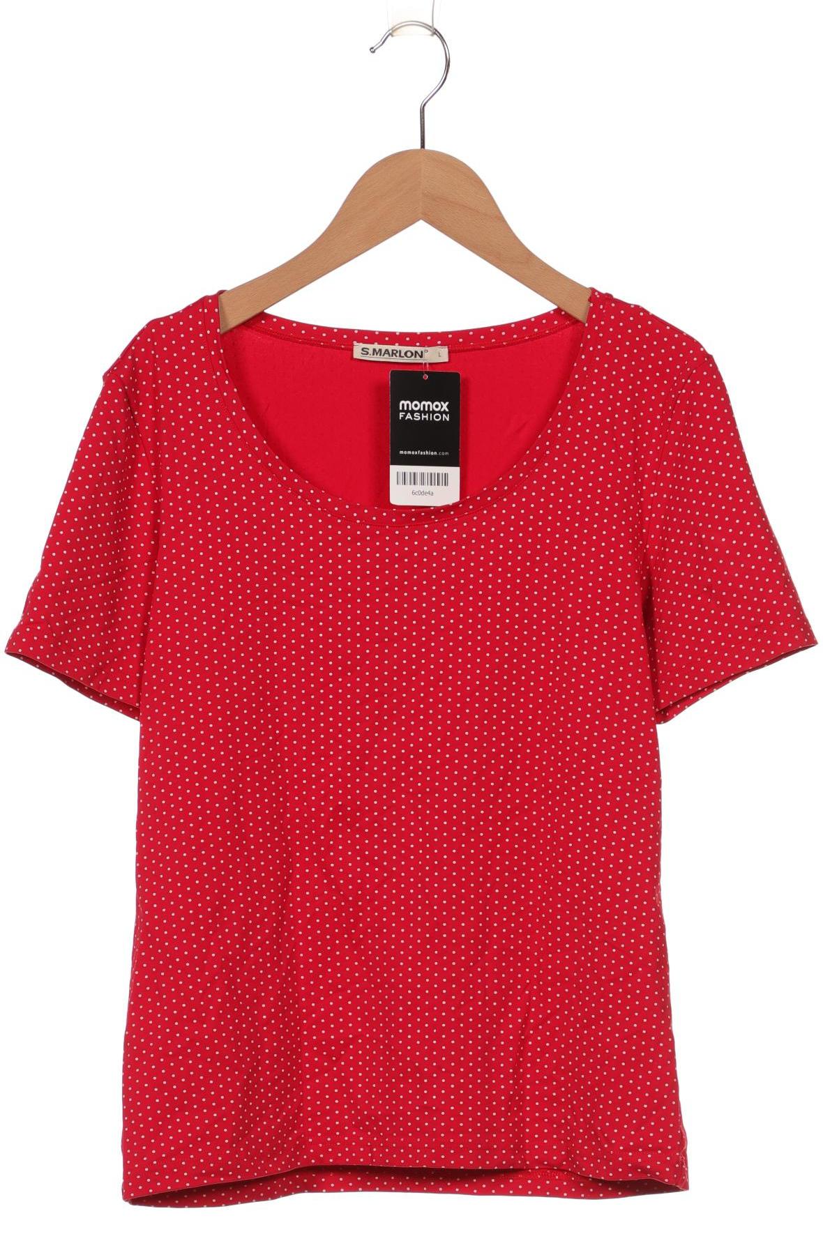 

S.marlon Damen T-Shirt, rot, Gr. 42