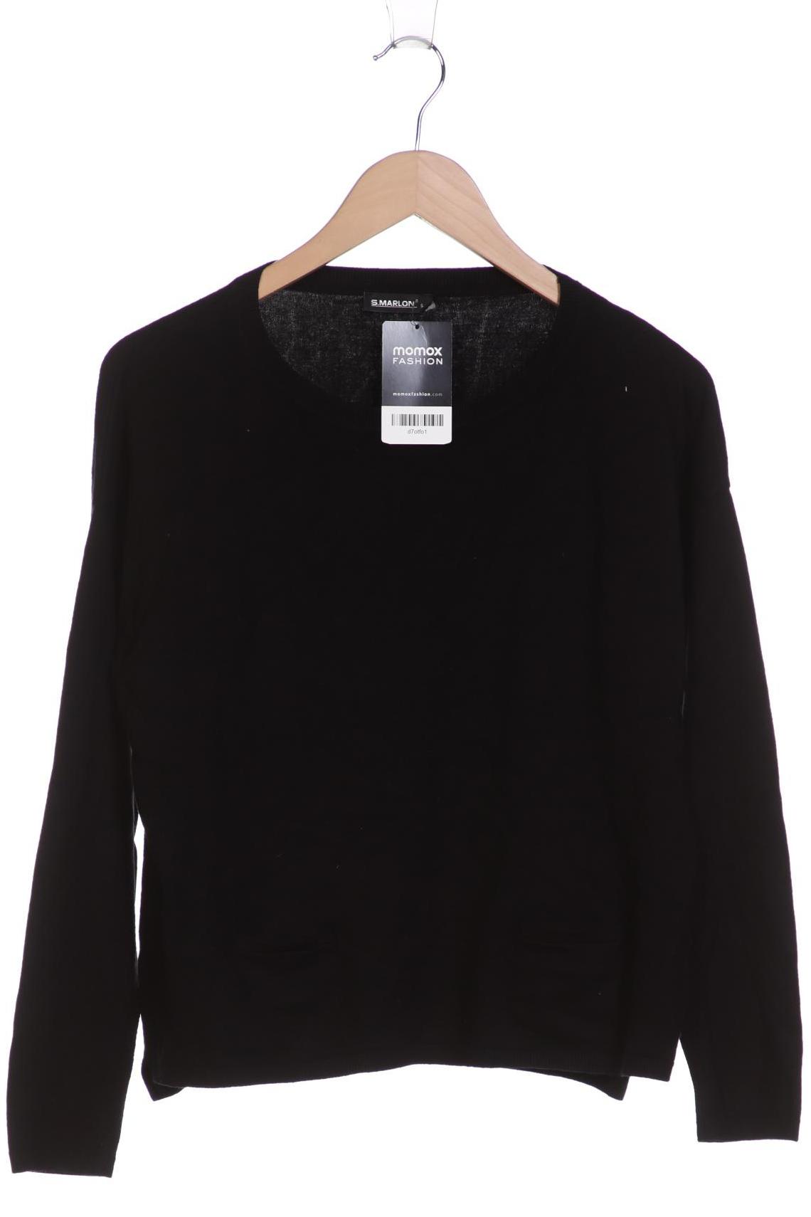 

S.marlon Damen Pullover, schwarz, Gr. 36