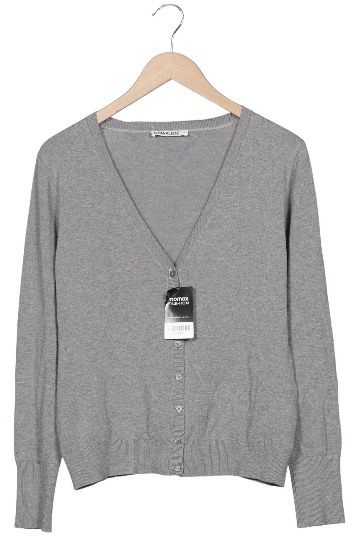 

S.marlon Damen Strickjacke, grau, Gr. 42