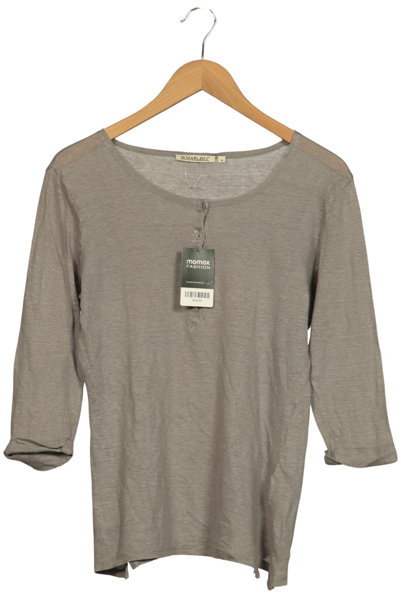 

S.marlon Damen Langarmshirt, grau, Gr. 38