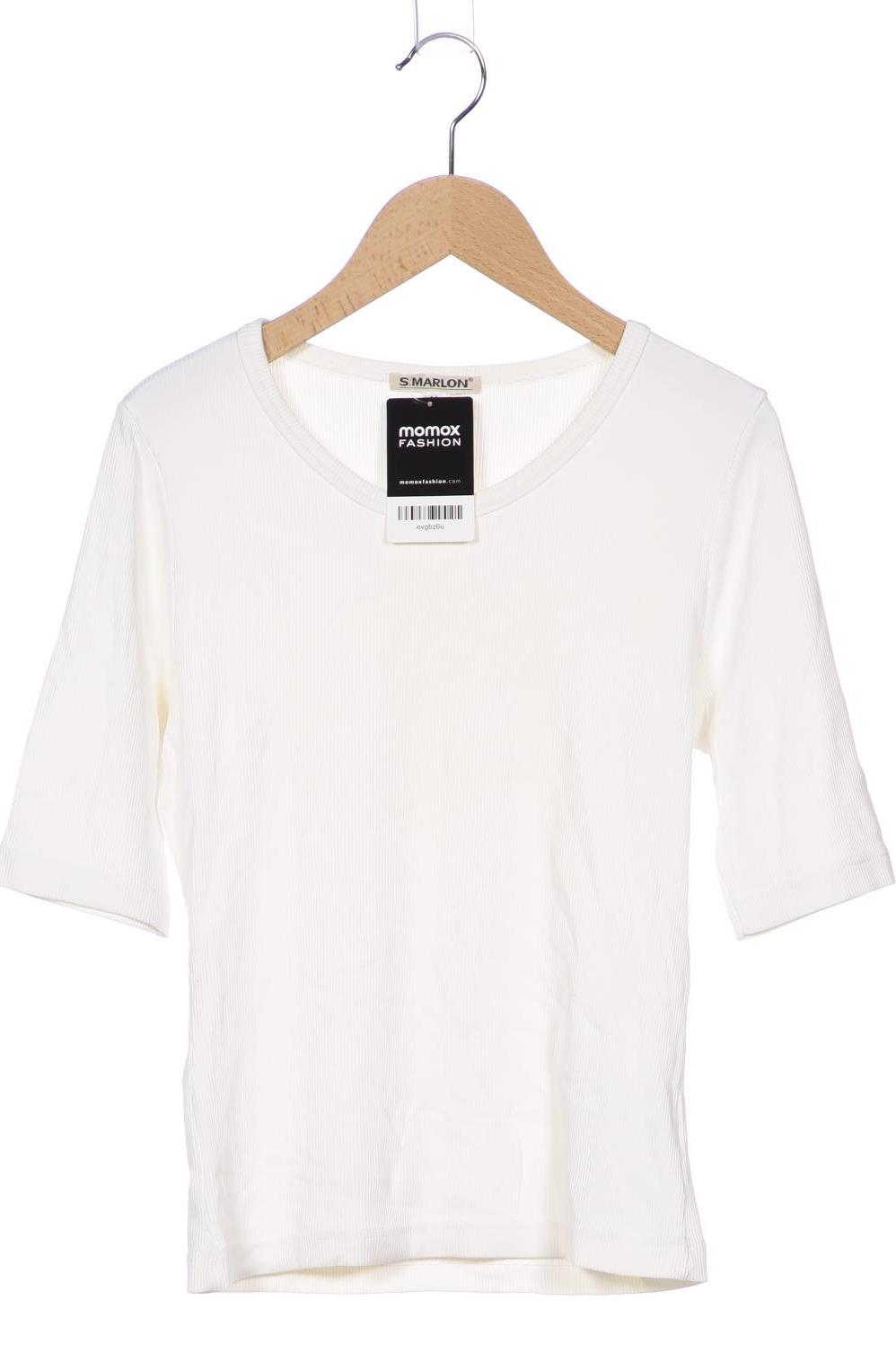 

S.marlon Damen T-Shirt, weiß, Gr. 38