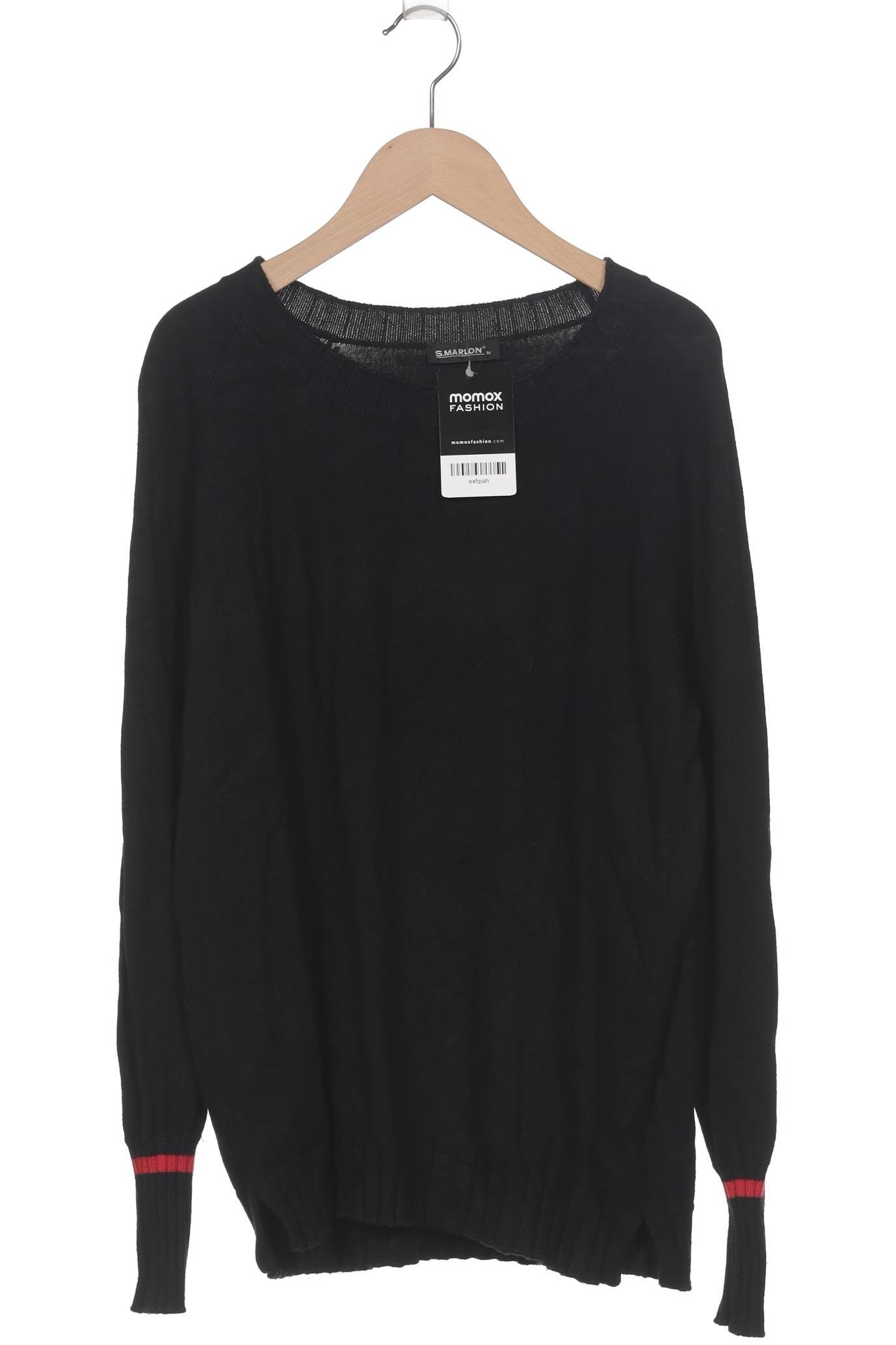 

S.marlon Damen Pullover, schwarz, Gr. 38