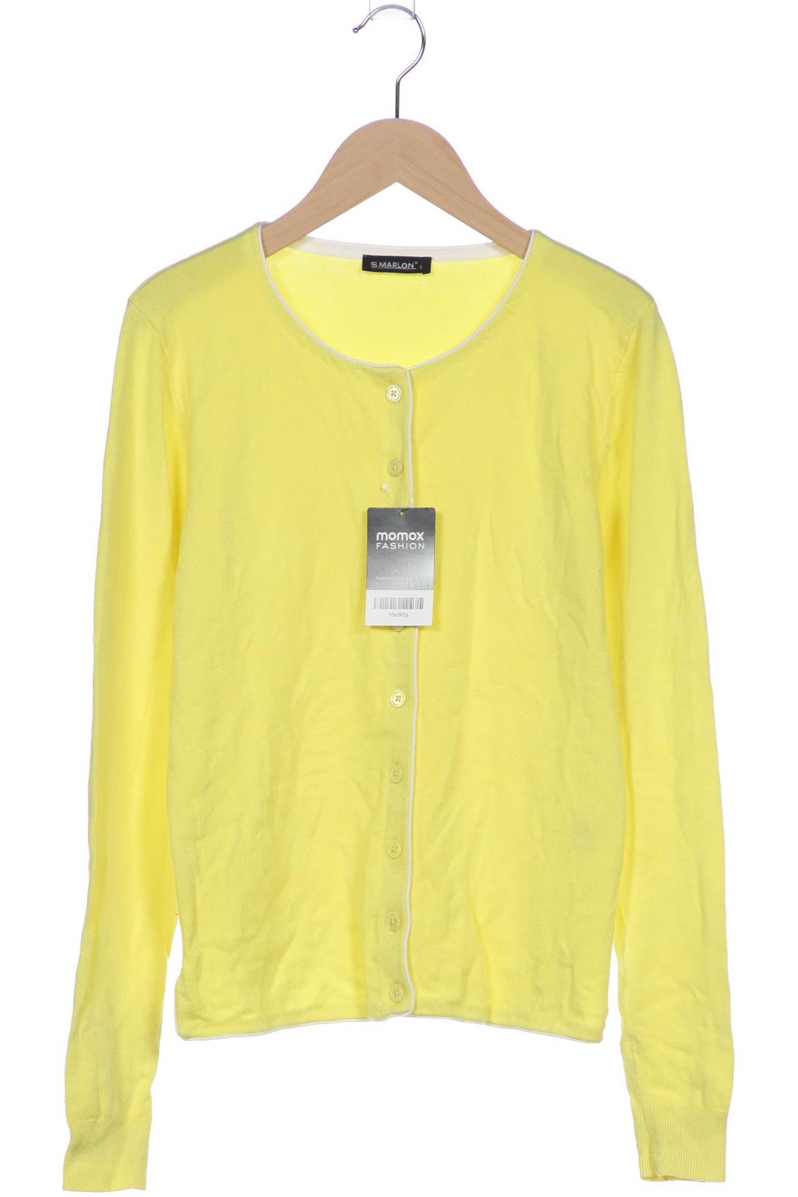 

S.marlon Damen Strickjacke, gelb, Gr. 36