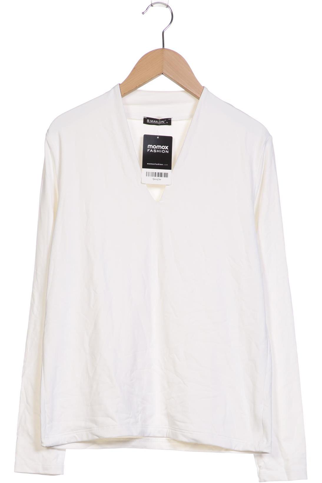 

S.marlon Damen Langarmshirt, weiß, Gr. 38