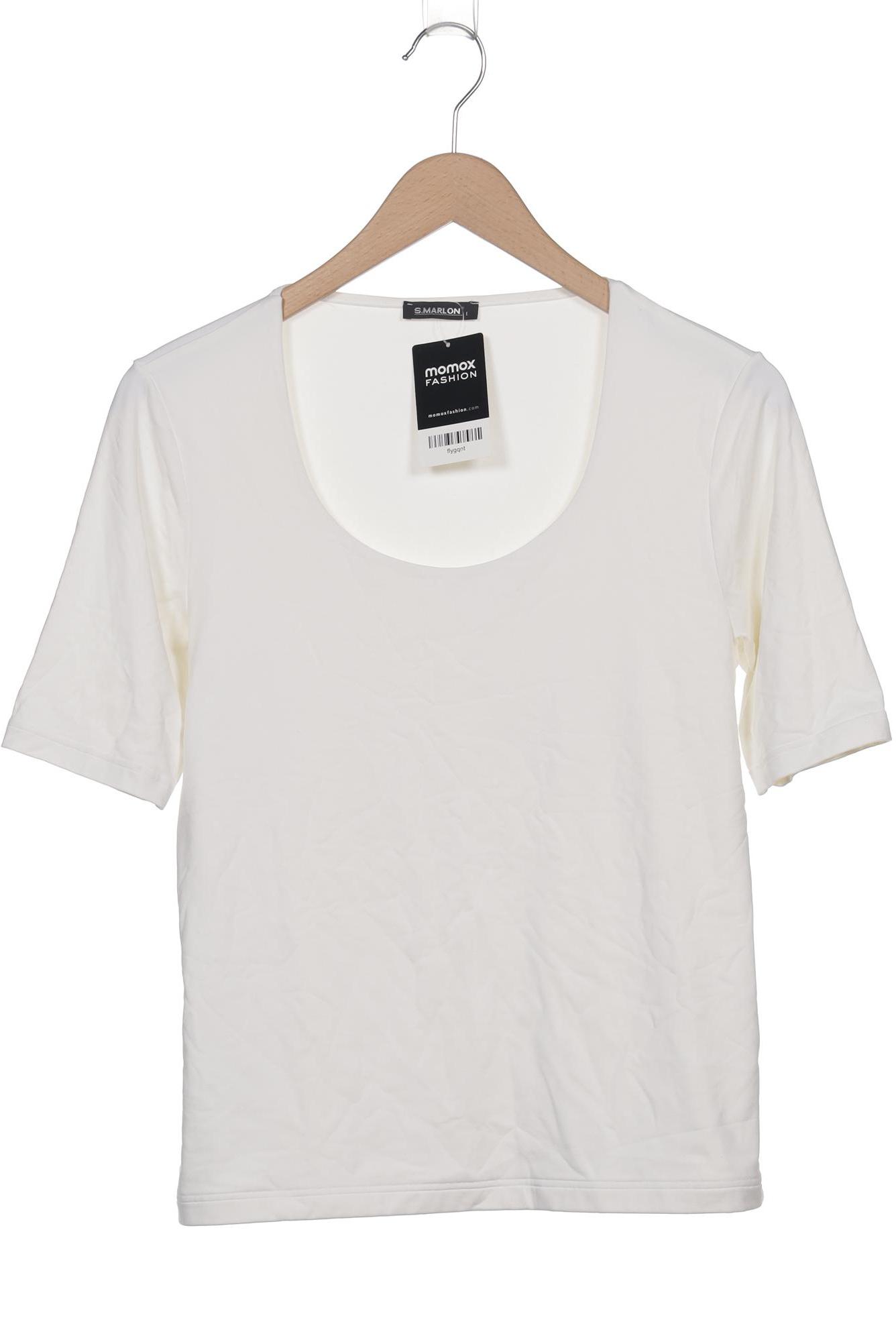 

S.marlon Damen Langarmshirt, weiß, Gr. 42