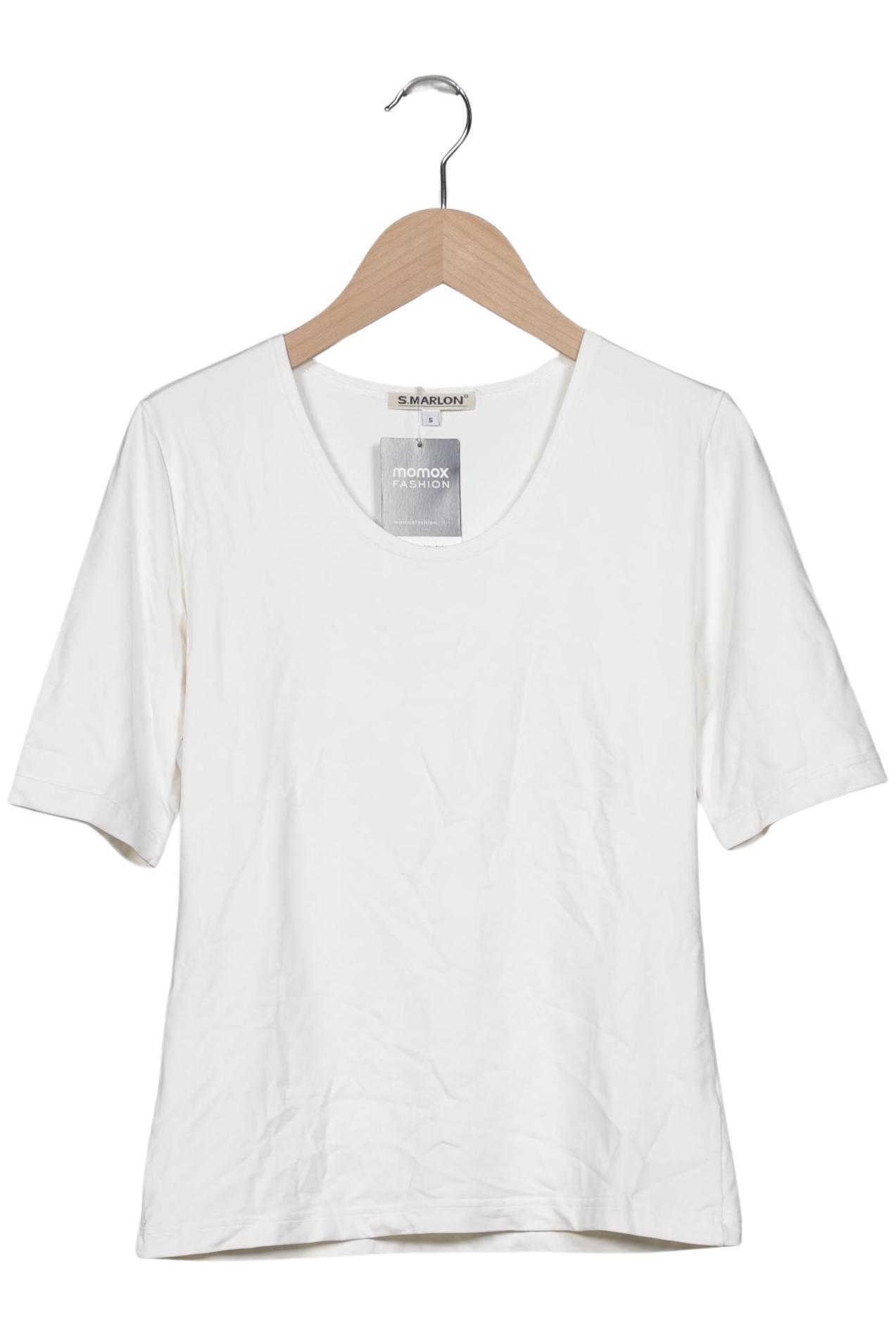 

S.marlon Damen T-Shirt, weiß, Gr. 36