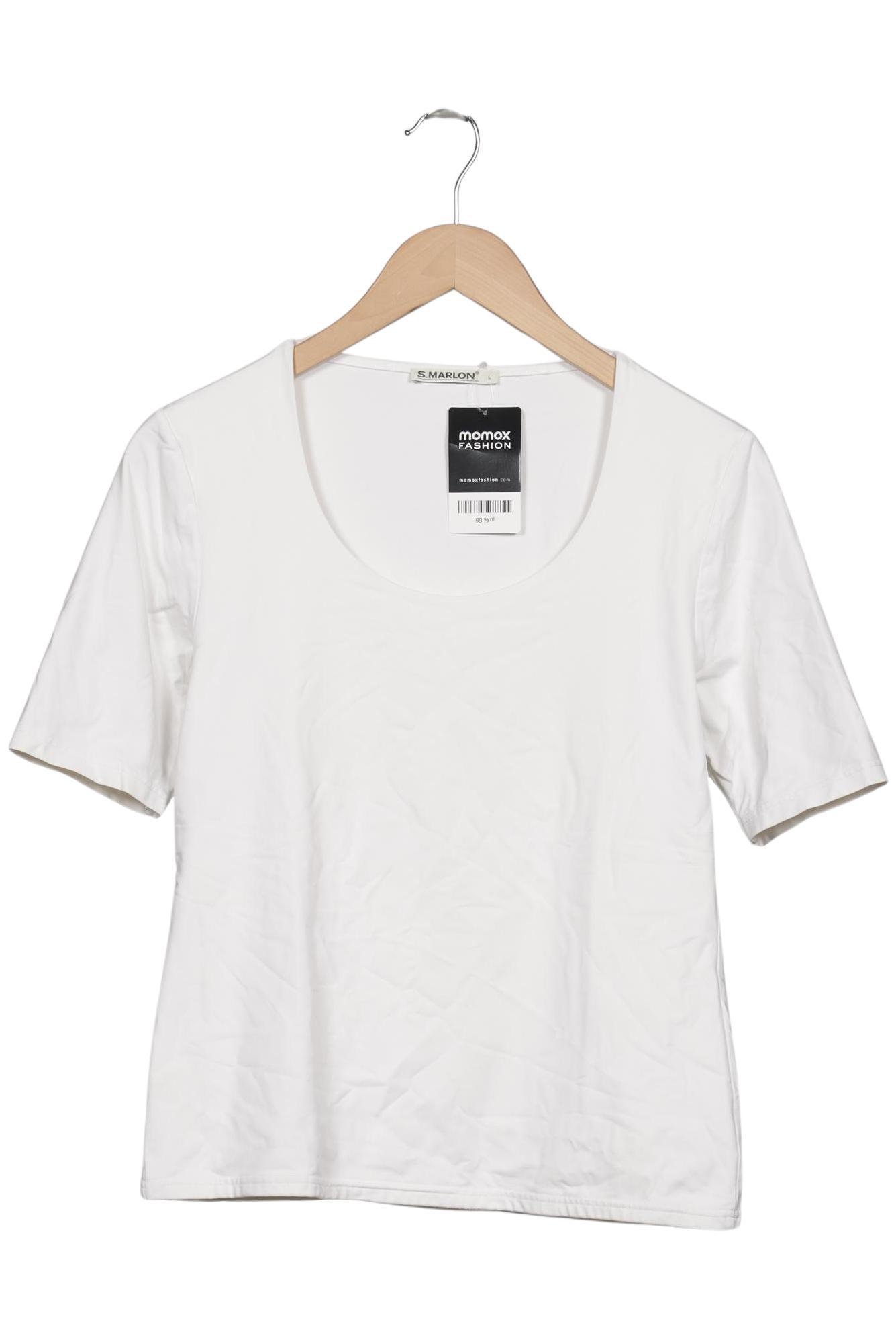 

S.marlon Damen T-Shirt, weiß, Gr. 42