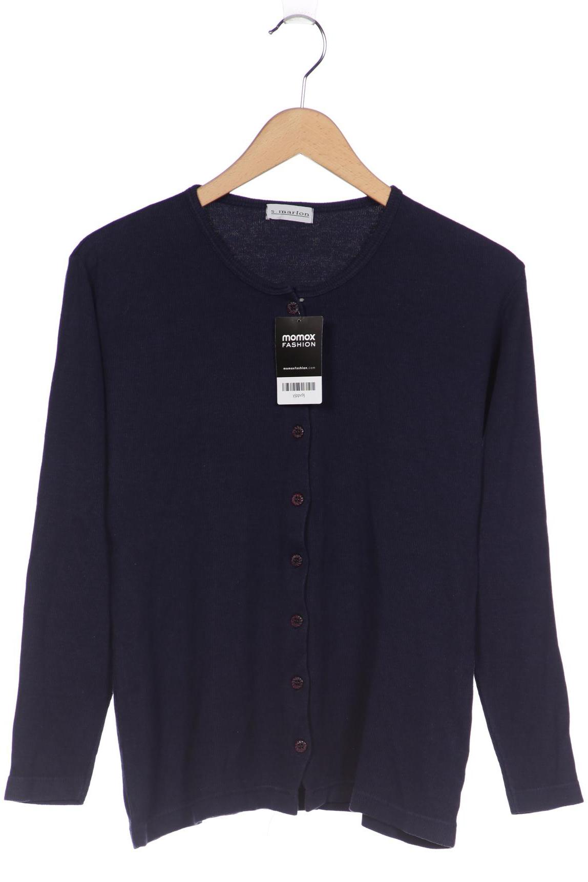 

S.MARLON Damen Strickjacke, marineblau