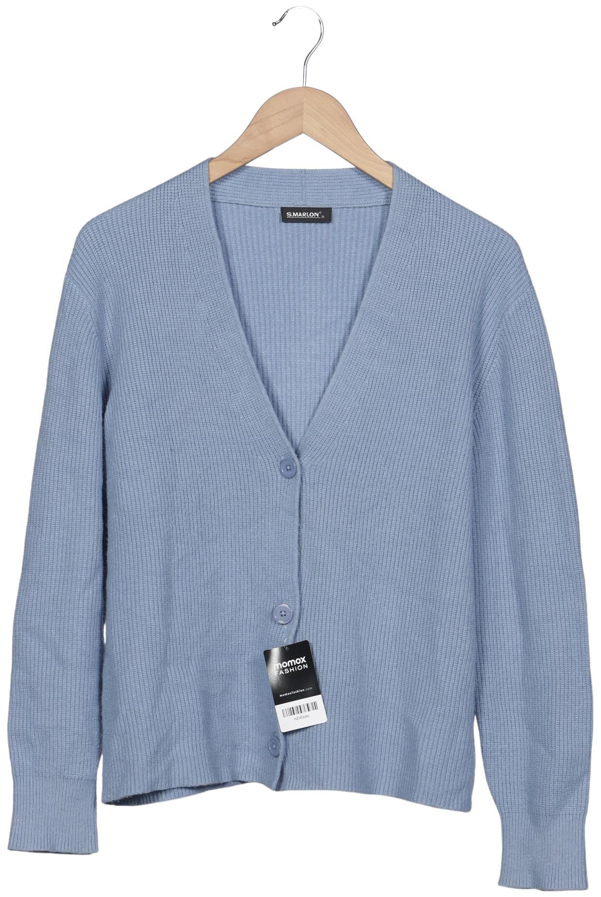 

S.marlon Damen Strickjacke, blau, Gr. 44
