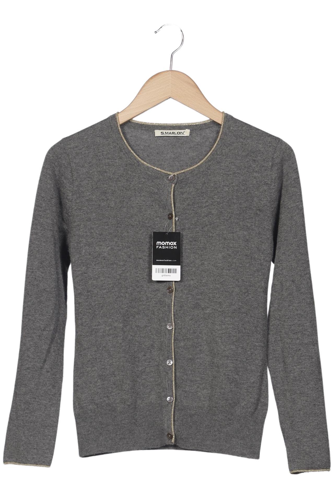 

S.marlon Damen Strickjacke, grau, Gr. 38