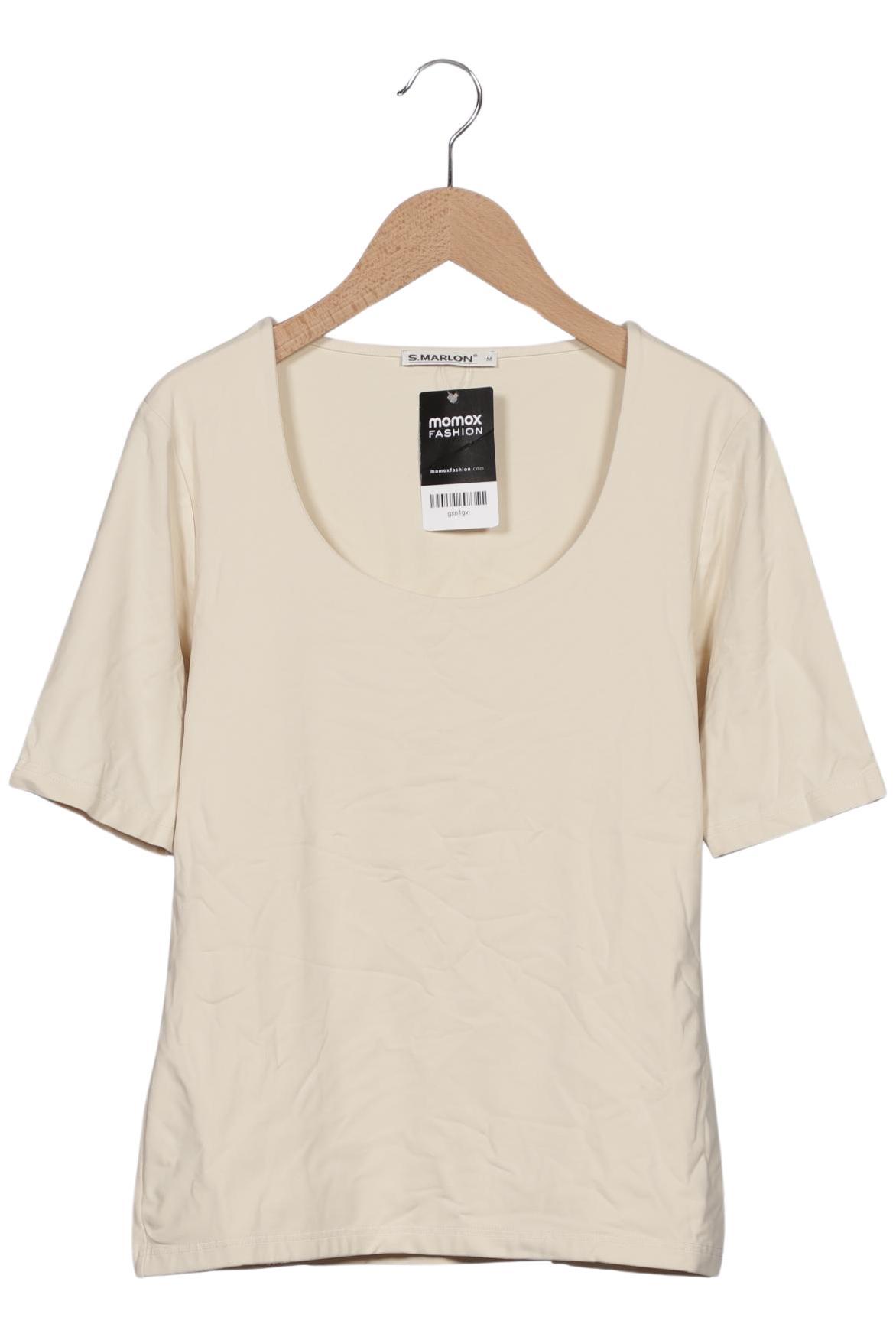 

S.marlon Damen T-Shirt, cremeweiß, Gr. 38