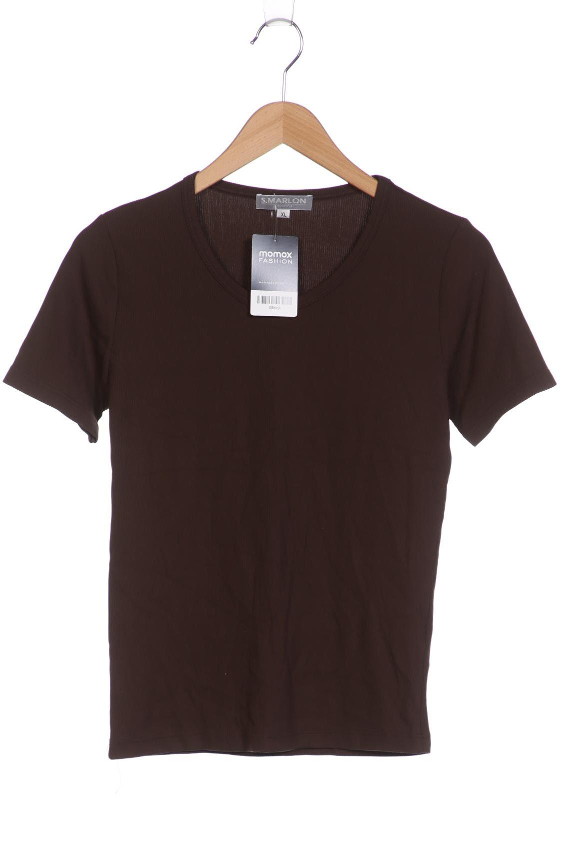 

S.marlon Damen T-Shirt, braun, Gr. 44