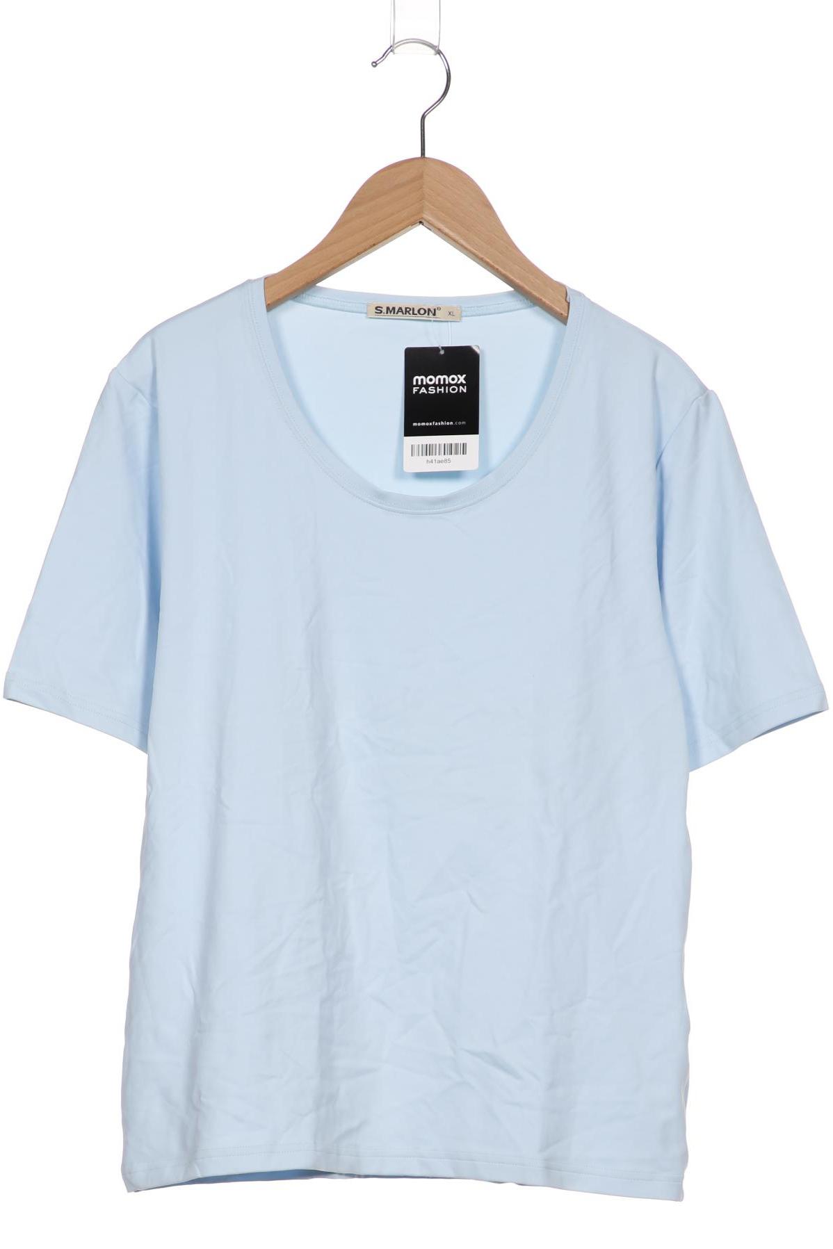 

S.MARLON Damen T-Shirt, hellblau