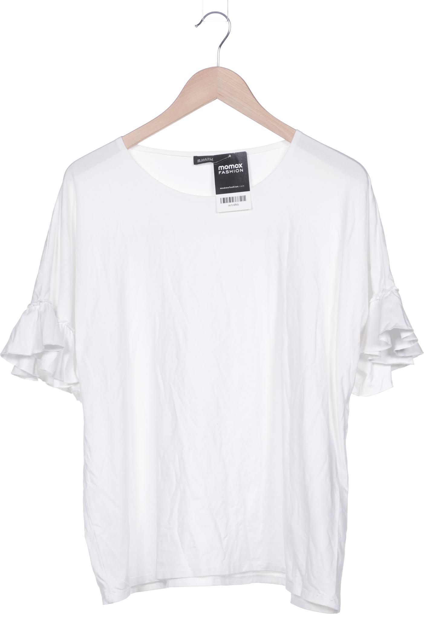 

S.marlon Damen T-Shirt, weiß, Gr. 44