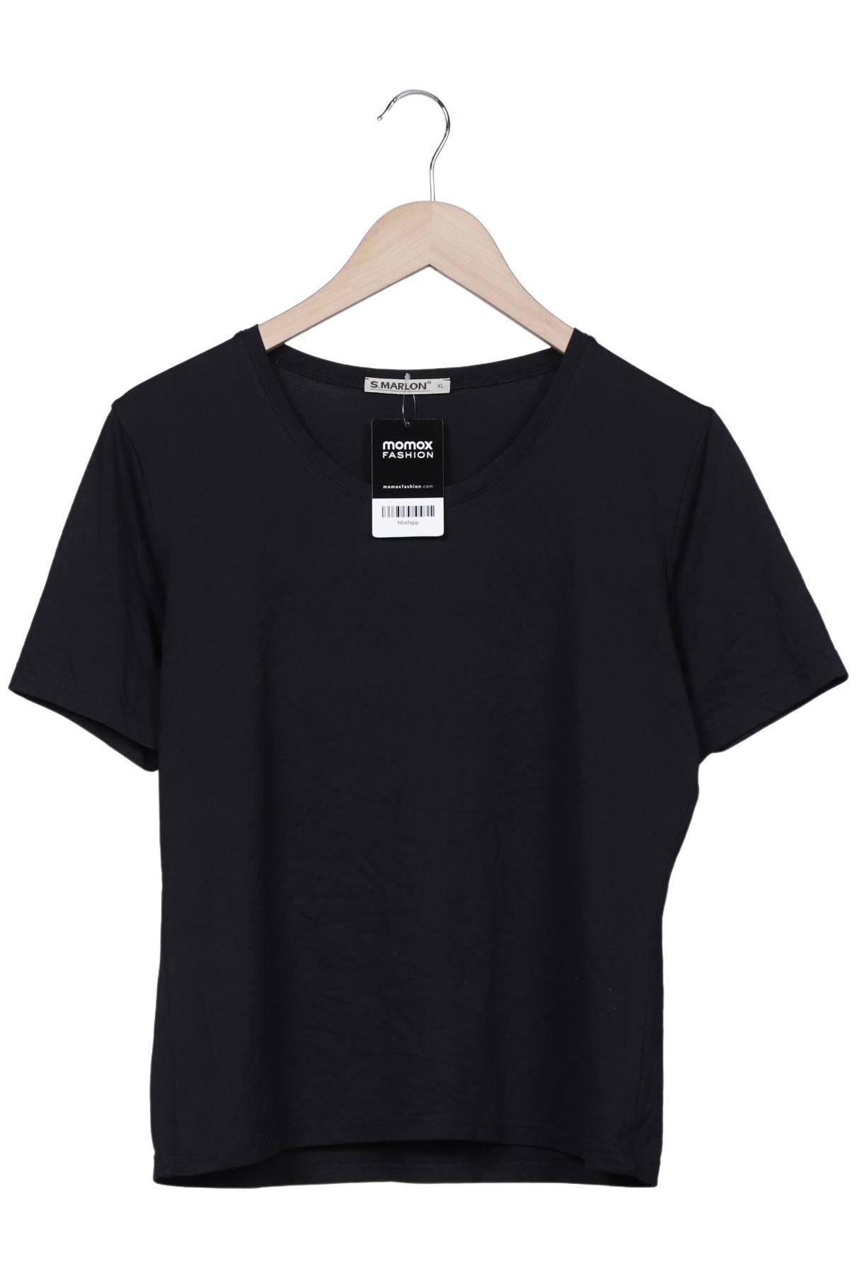 

S.marlon Damen T-Shirt, schwarz, Gr. 44