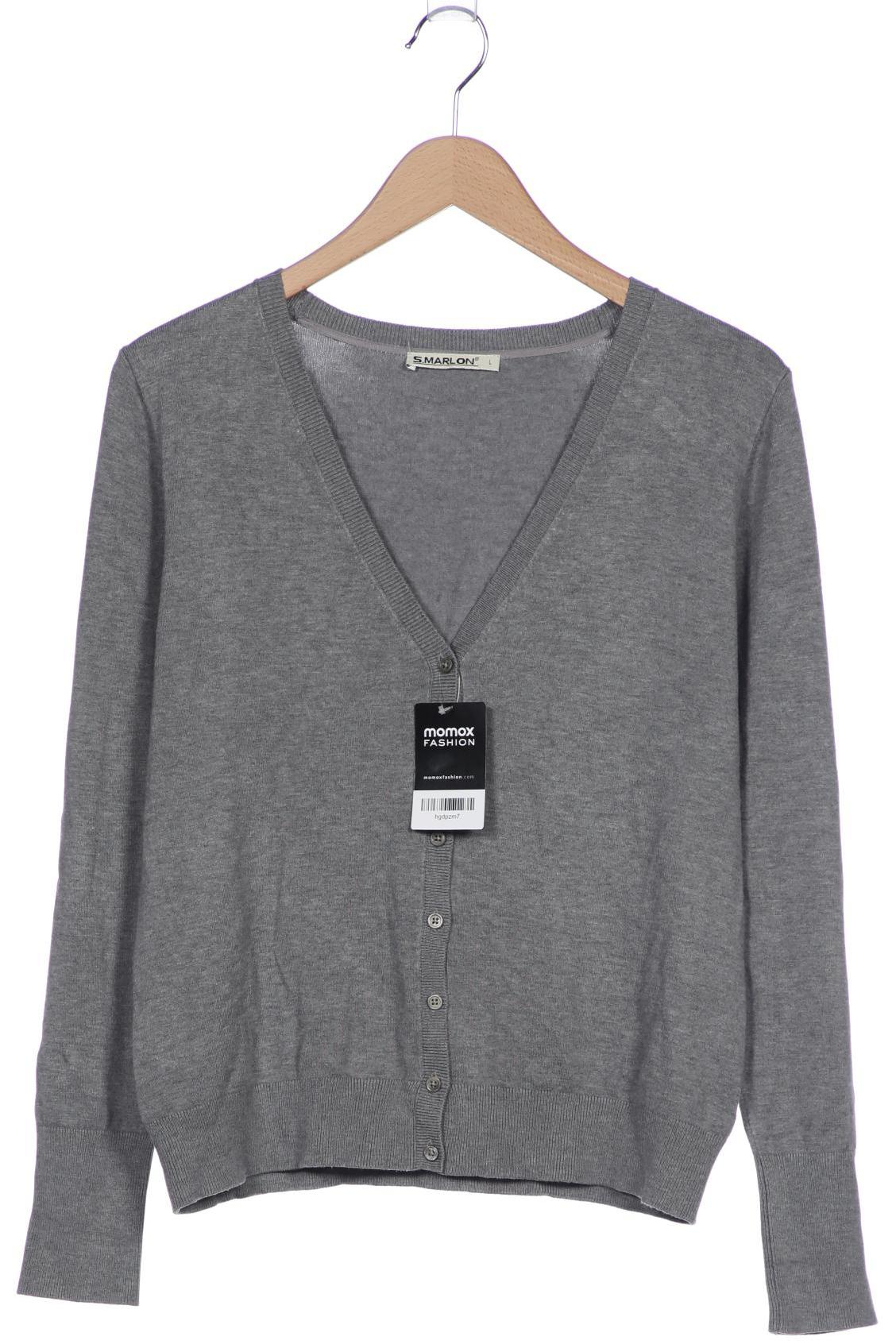 

S.marlon Damen Strickjacke, grau, Gr. 42