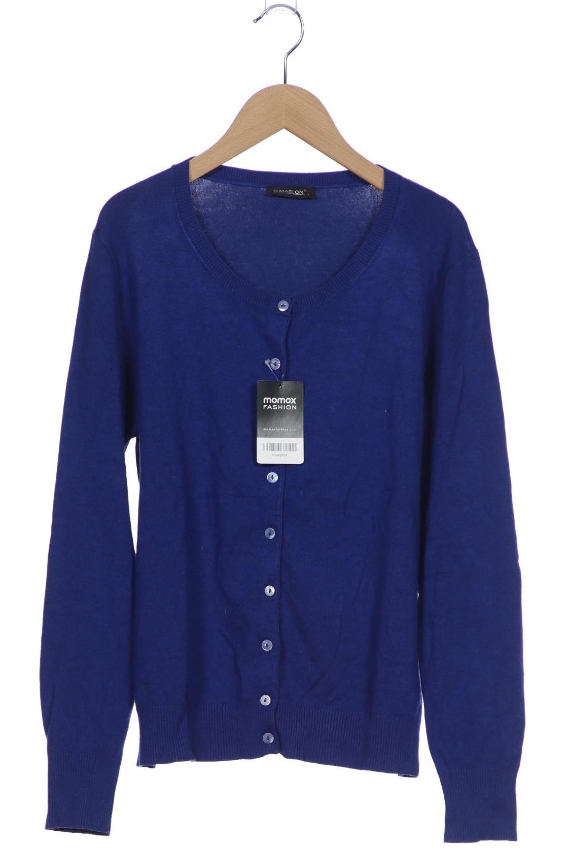 

S.marlon Damen Strickjacke, blau, Gr. 42