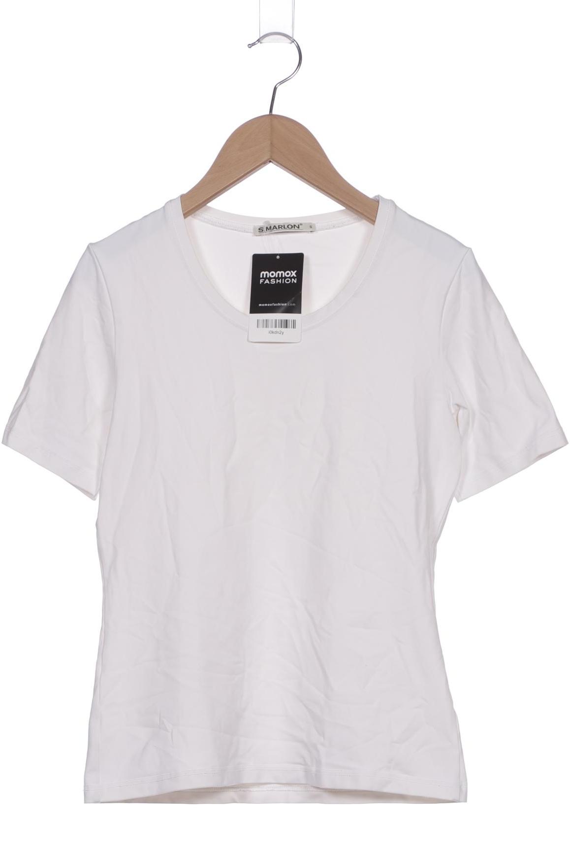 

S.marlon Damen T-Shirt, cremeweiß, Gr. 36