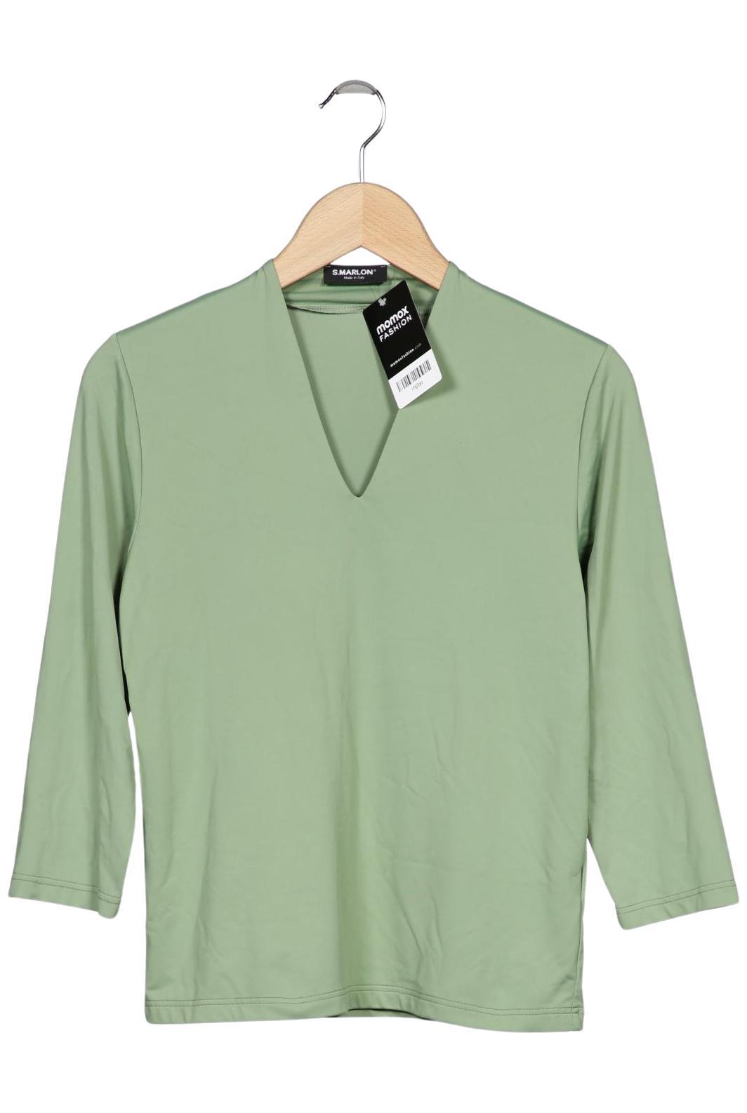 

S.marlon Damen Langarmshirt, hellgrün, Gr. 36