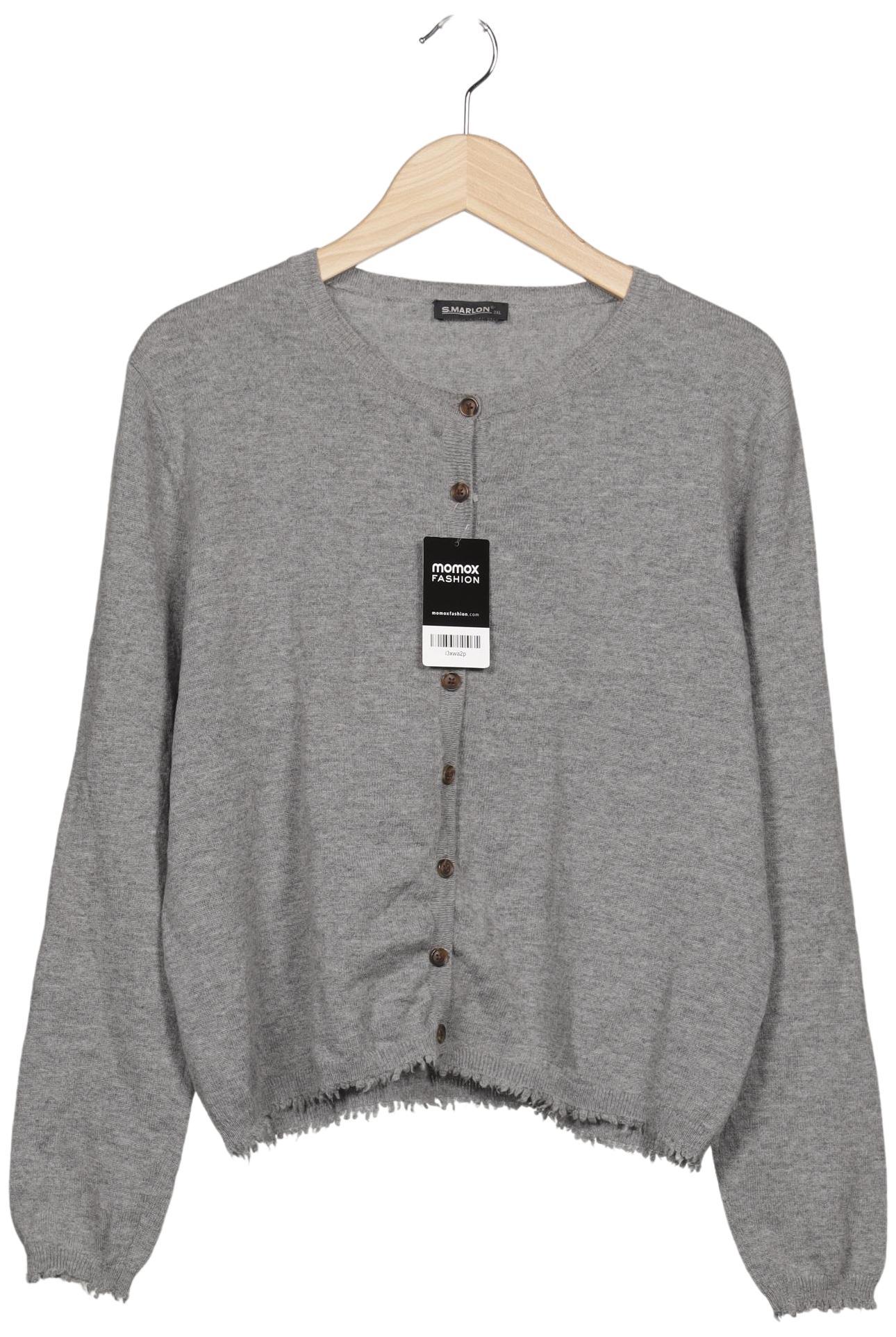 

S.marlon Damen Strickjacke, grau, Gr. 46
