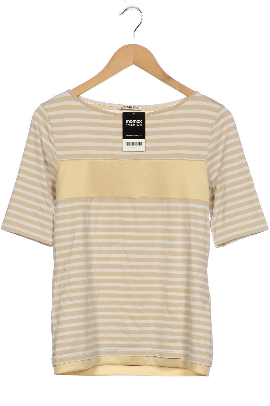 

S.marlon Damen T-Shirt, beige, Gr. 42