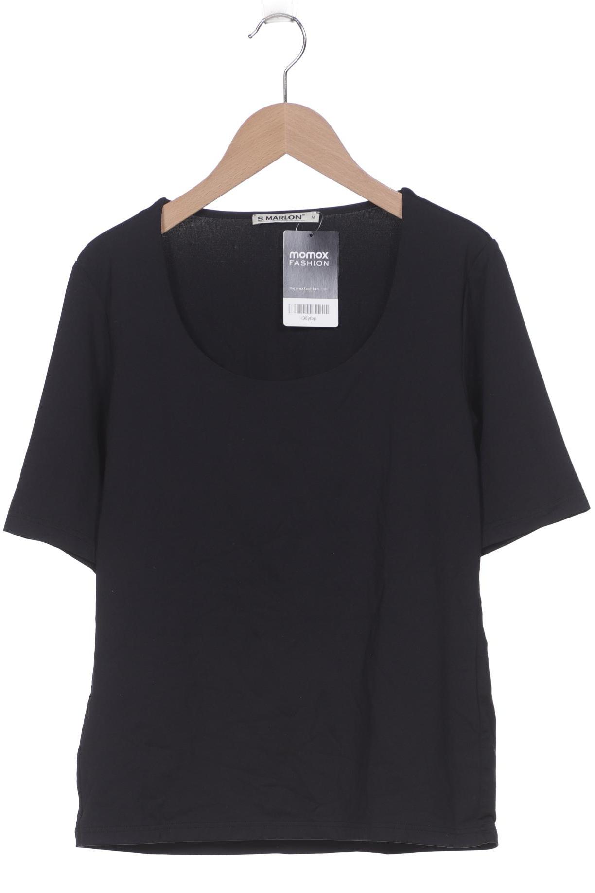 

S.MARLON Damen T-Shirt, schwarz