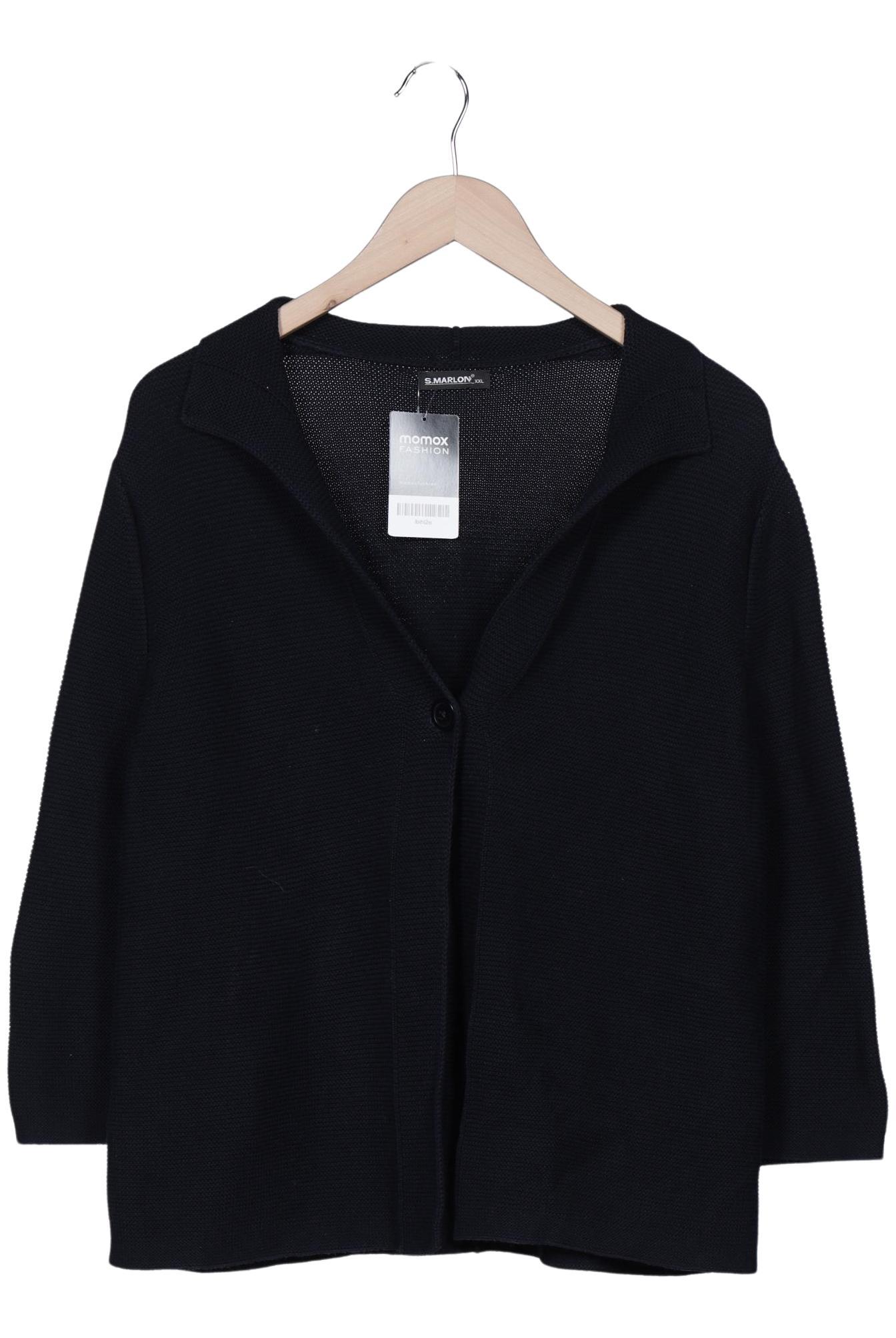 

S.marlon Damen Strickjacke, marineblau, Gr. 46