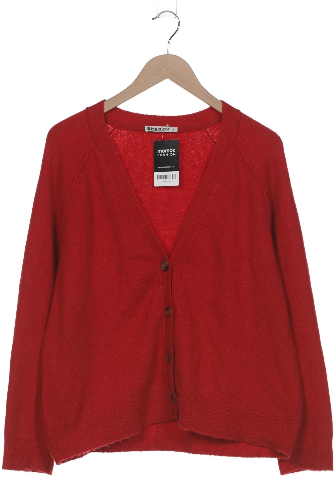 

S.marlon Damen Strickjacke, rot, Gr. 44