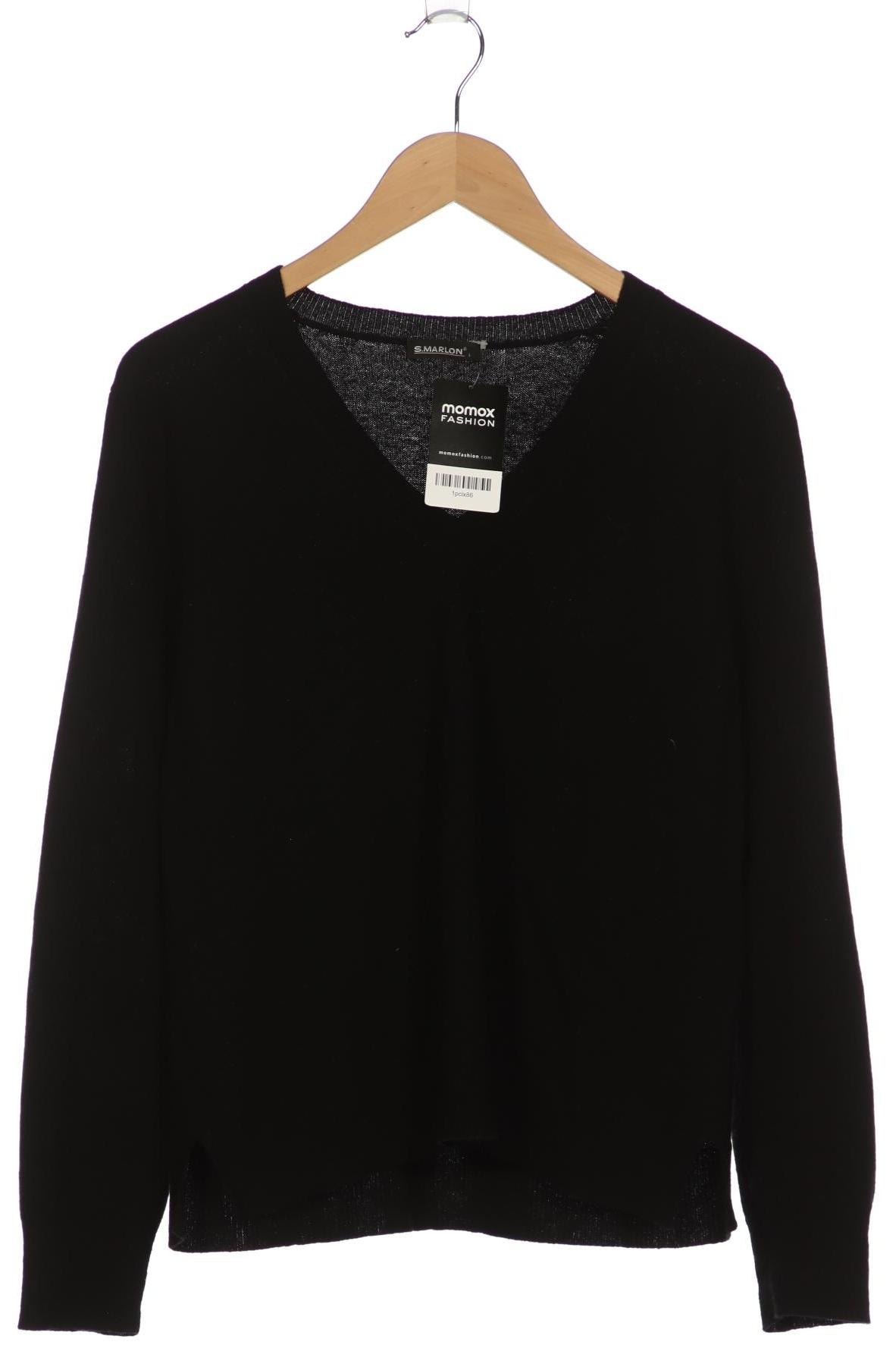 

S.marlon Damen Pullover, schwarz, Gr. 42
