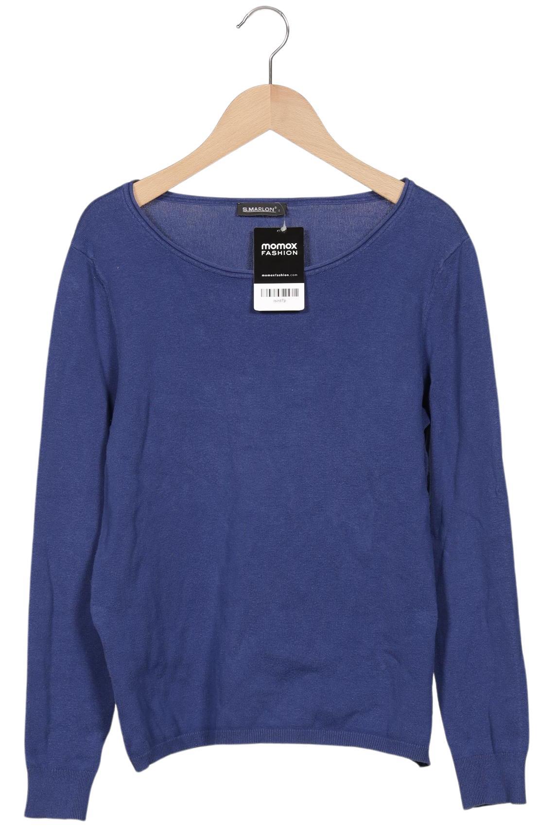 

S.marlon Damen Pullover, blau, Gr. 36