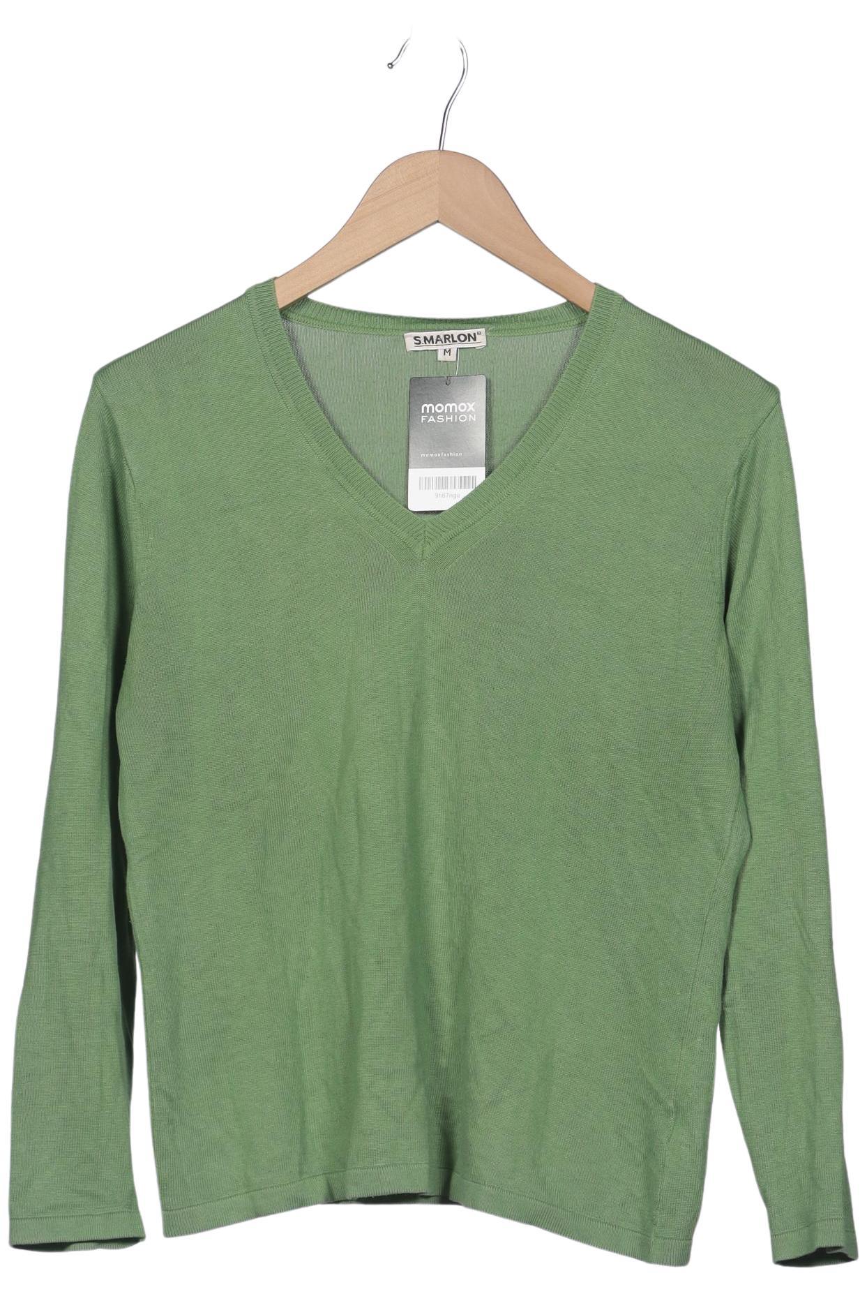 

S.marlon Damen Pullover, grün, Gr. 38