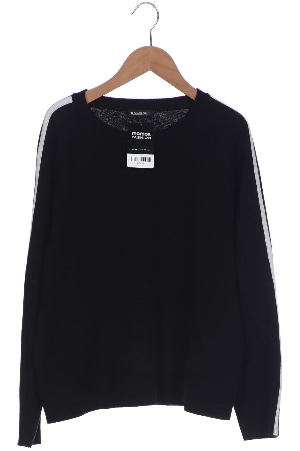 

S.marlon Damen Pullover, schwarz, Gr. 36