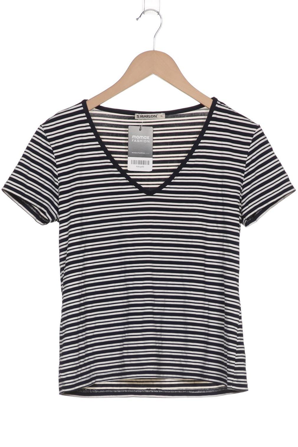 

S.marlon Damen T-Shirt, marineblau, Gr. 44