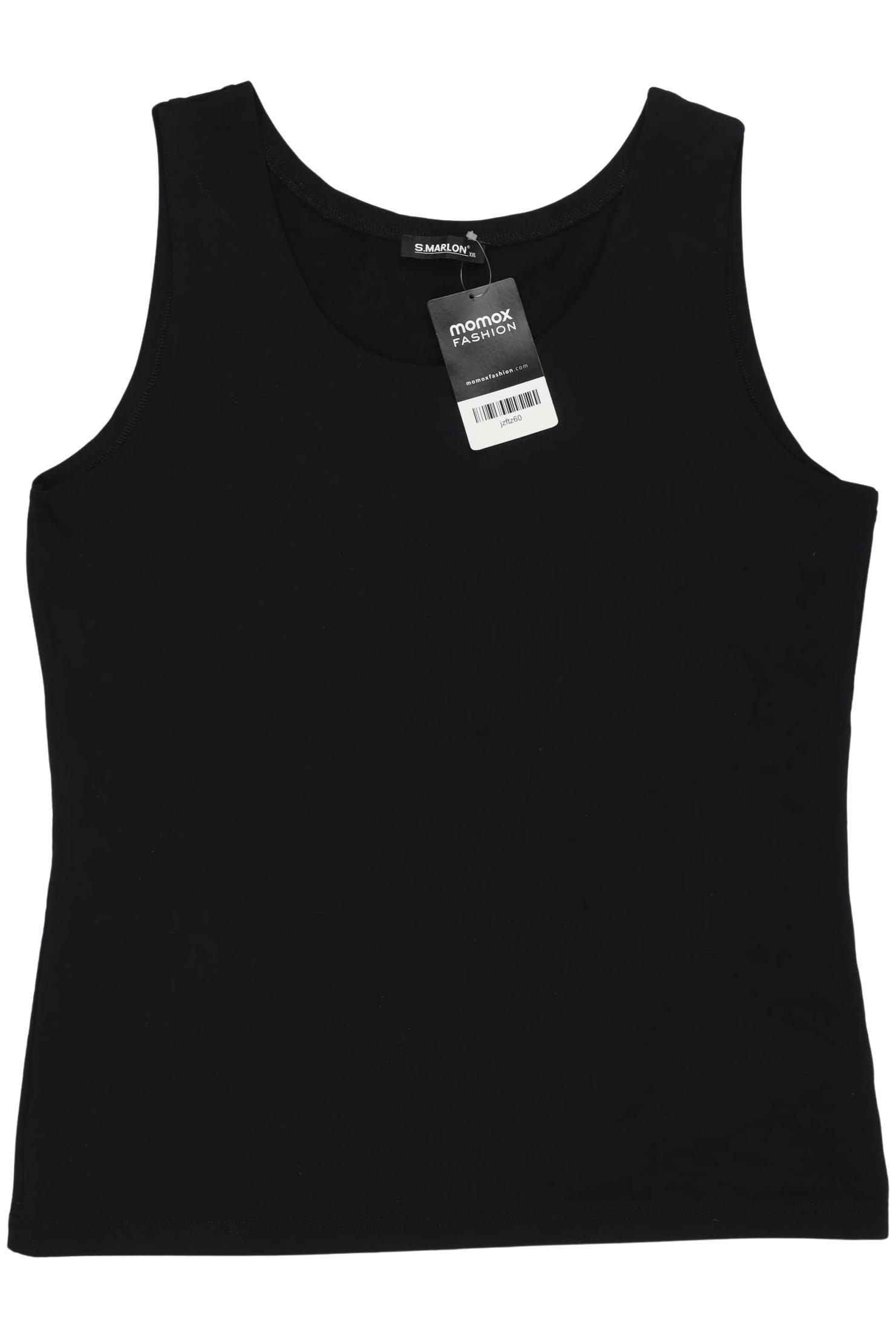 

S.marlon Damen Top, schwarz, Gr. 46
