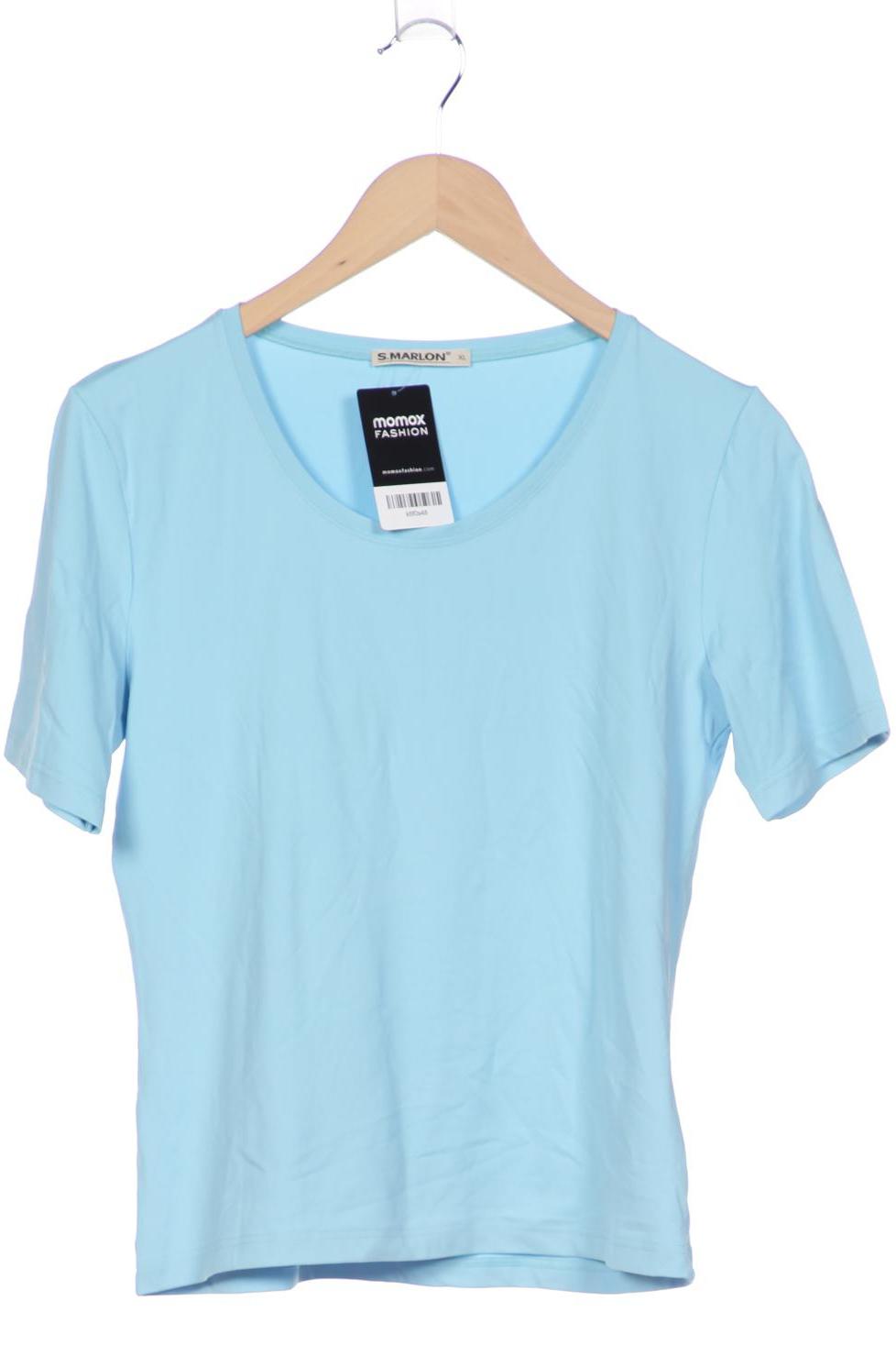 

S.MARLON Damen T-Shirt, hellblau
