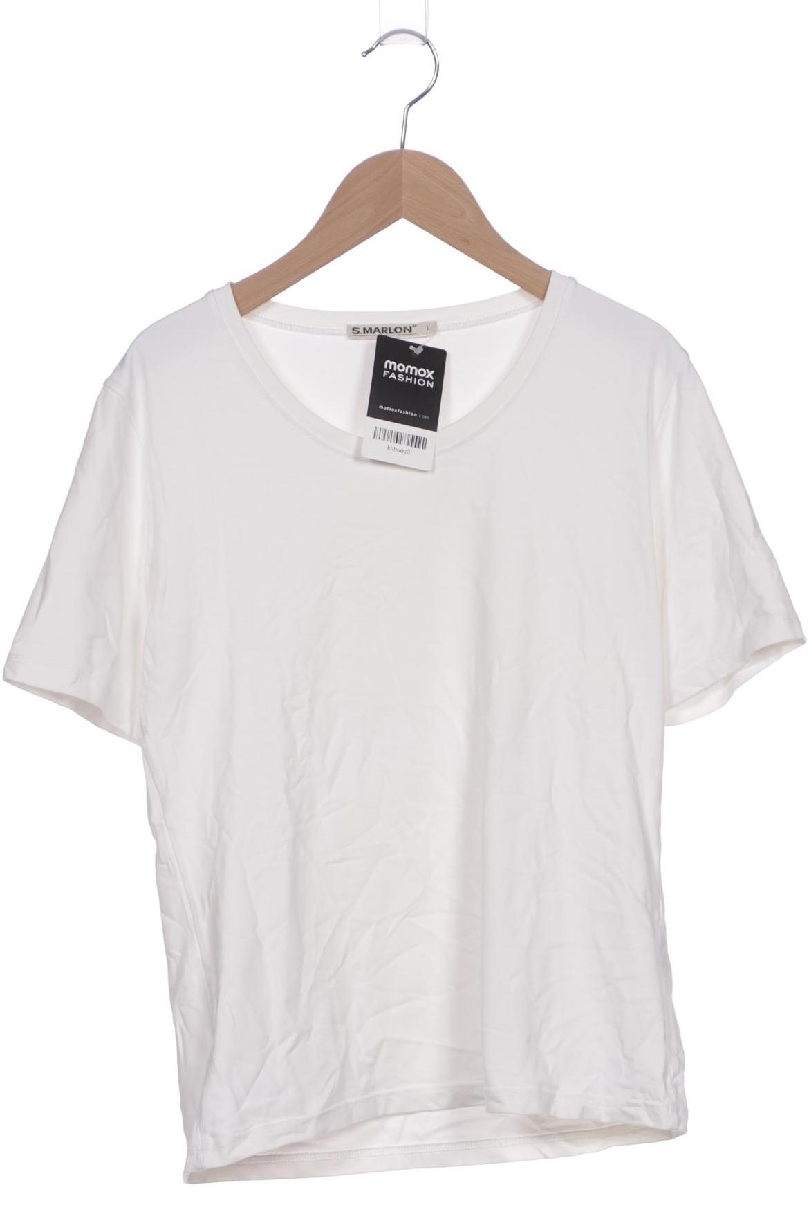 

S.marlon Damen T-Shirt, weiß, Gr. 42