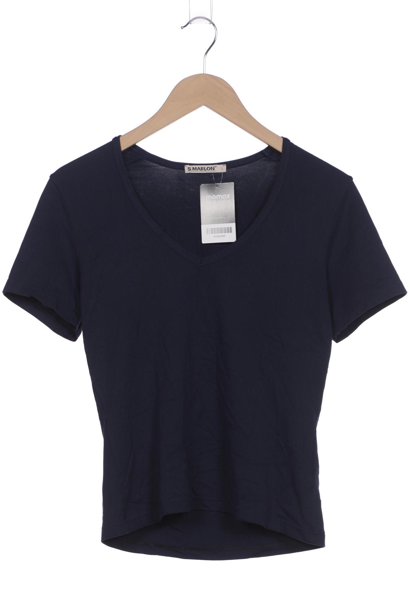 Thumbnail - S.marlon Damen T-Shirt, marineblau, Gr. 42